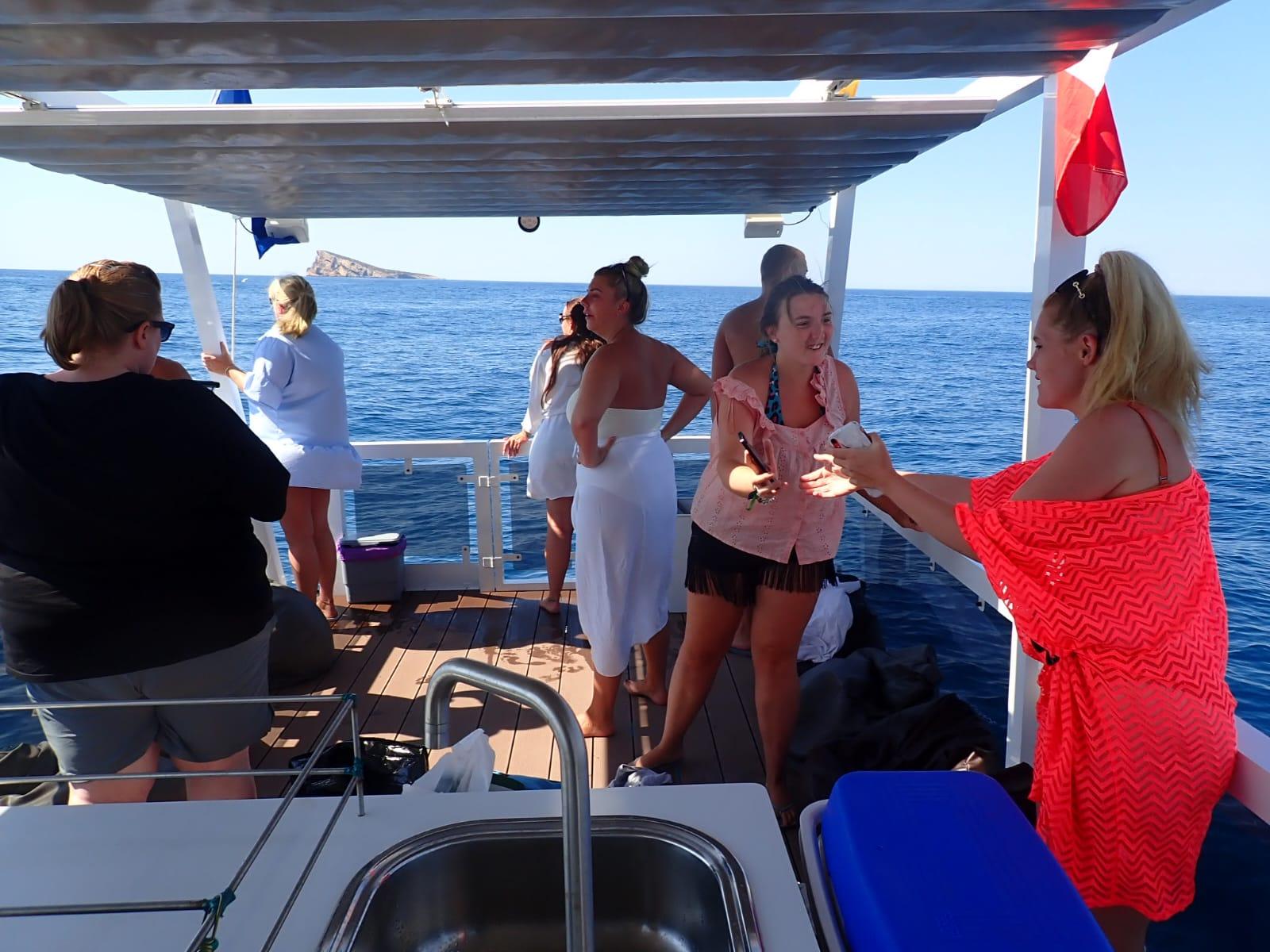 Private Pontoon Party Cruise in Benidorm
