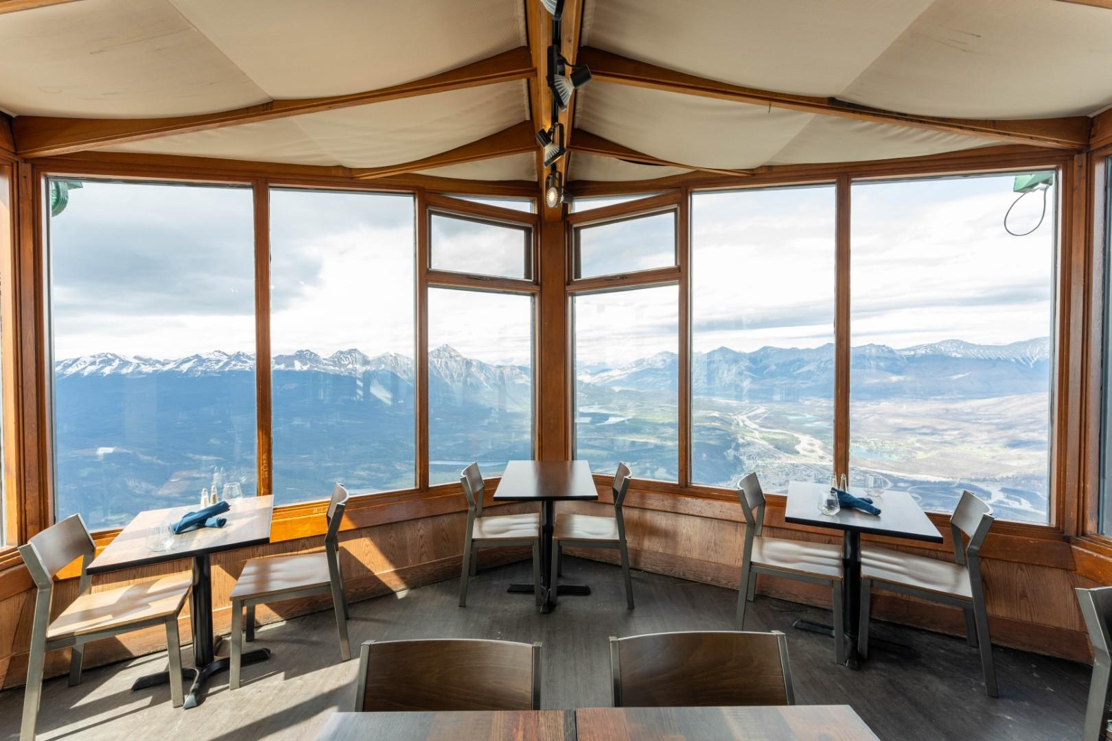 Jasper SkyTram aerial tramway up Whistlers Mountain, Jasper National Park, Alberta — photo 9