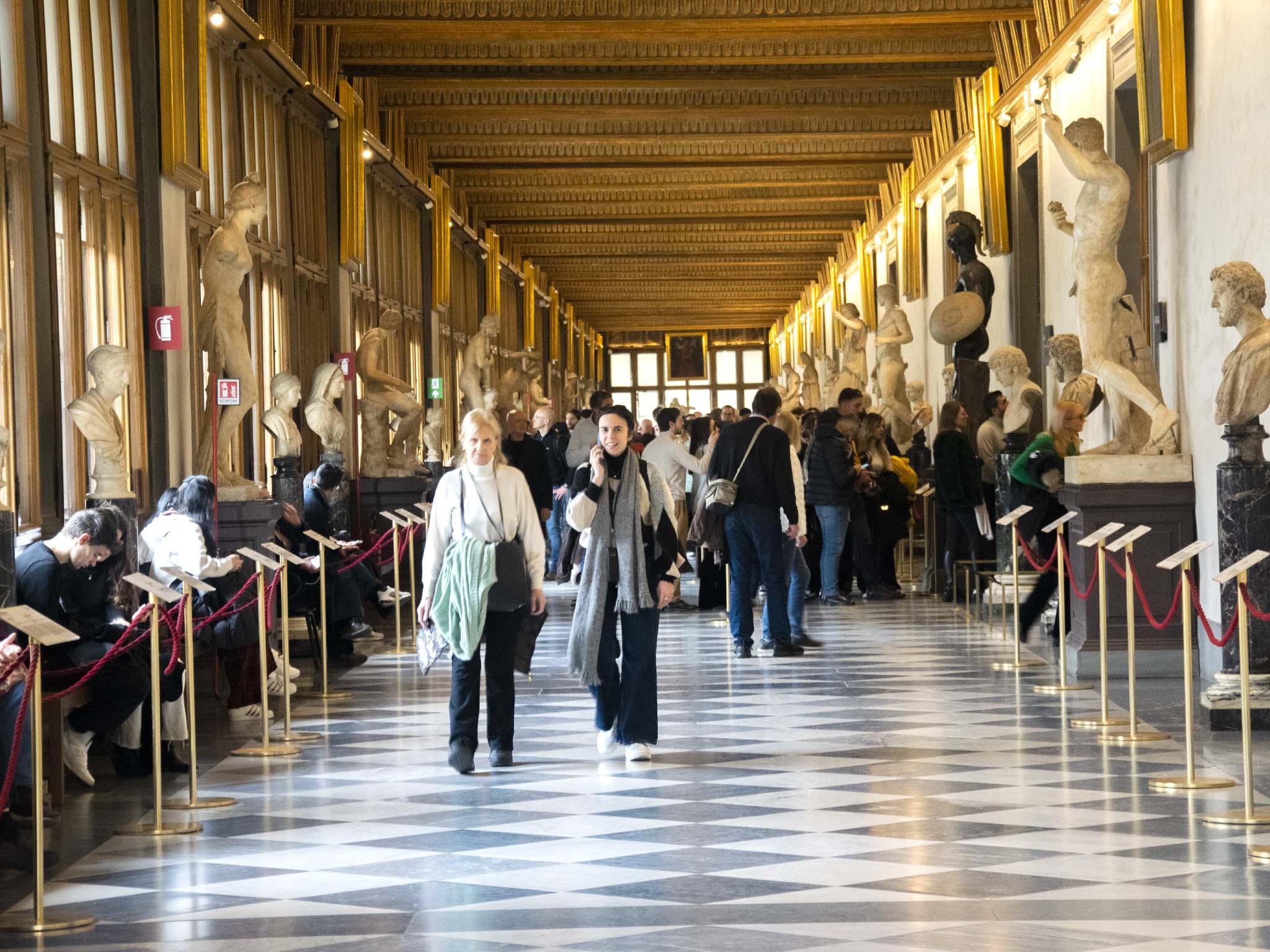 Uffizi Gallery Small Group Tour with Optional Vasari Corridor