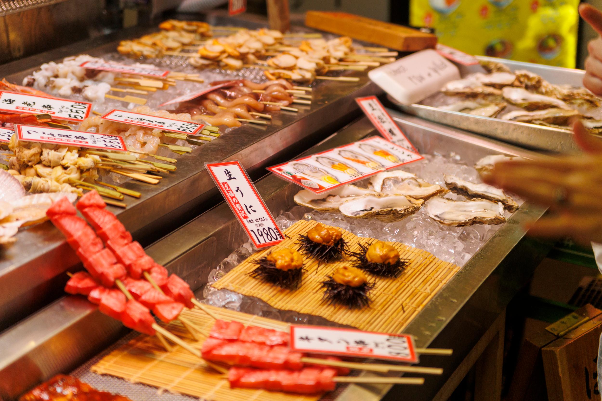 Kyoto : balade gastronomique et culturelle au marché de Nishiki