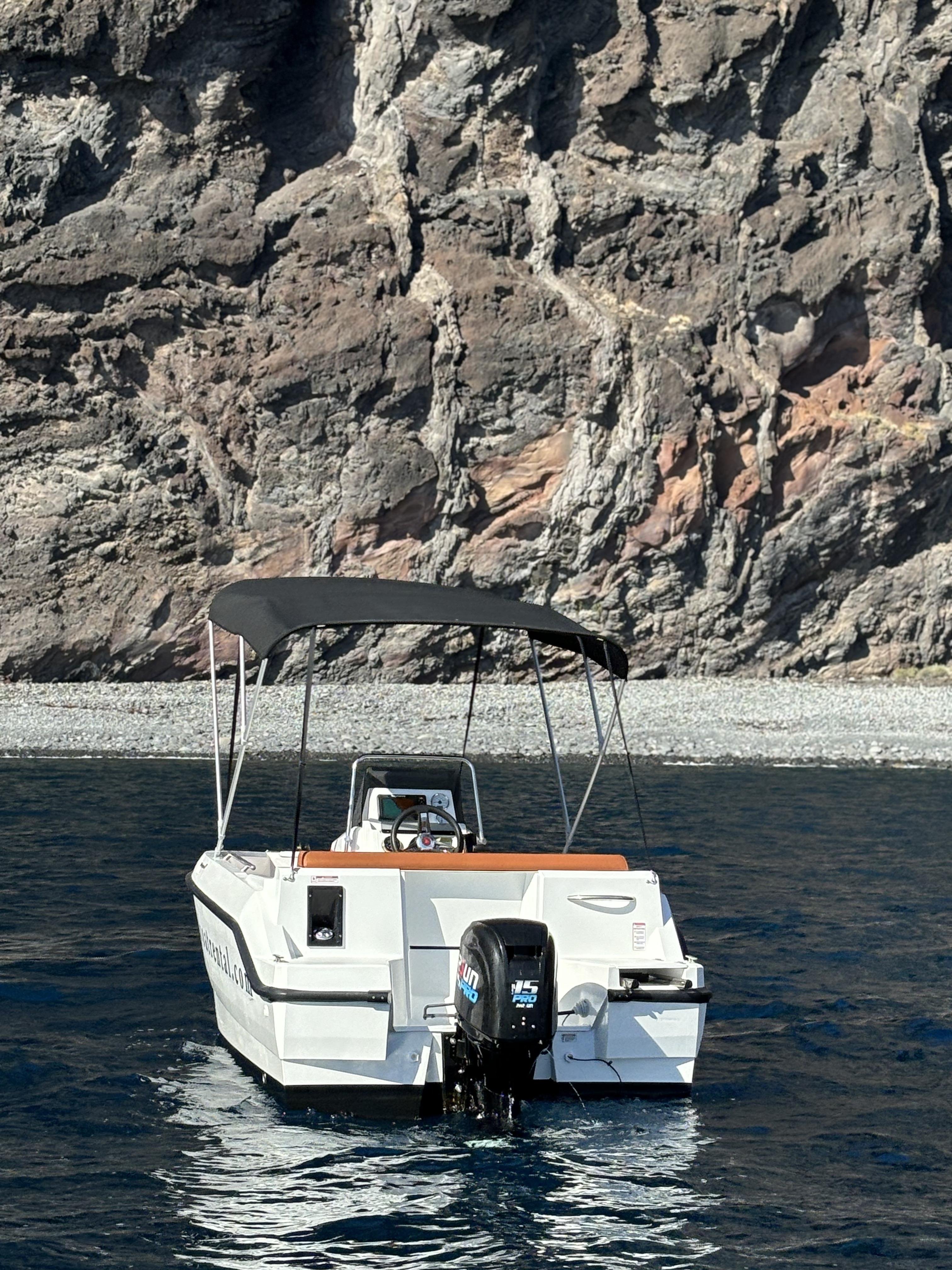 Tenerife: License-Free Boat Rental Adventure
