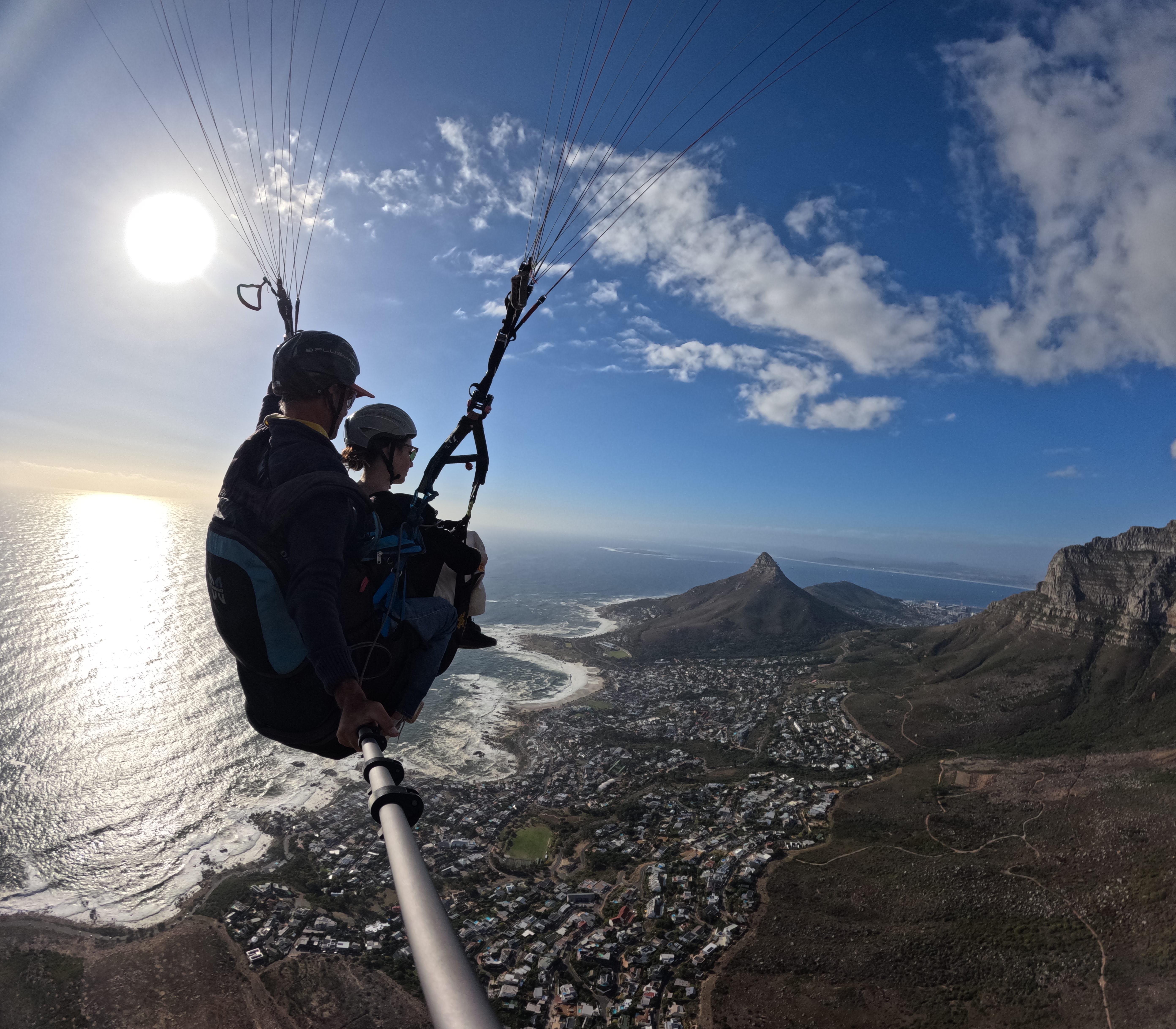 Cape Town Tandem Paragliding from Signal Hill