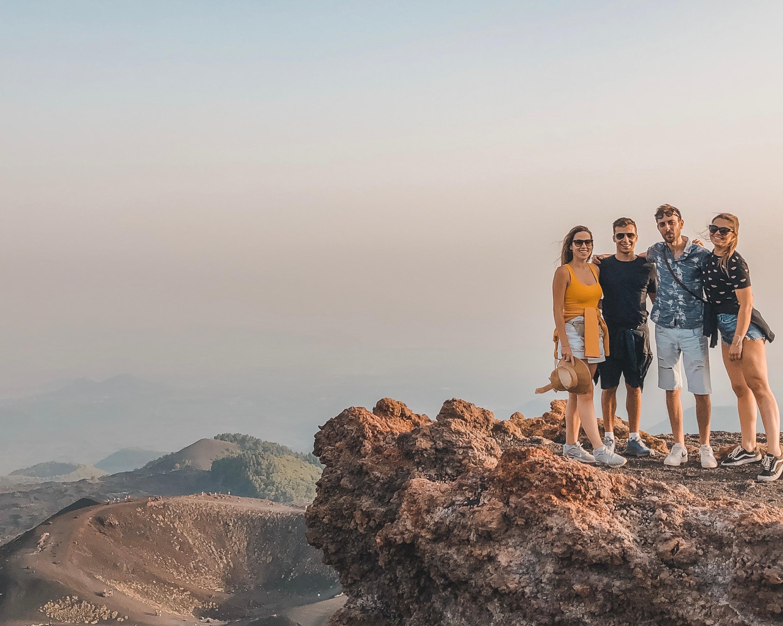 Catania: Etna Sunset Tour with Pickup and Drop-off