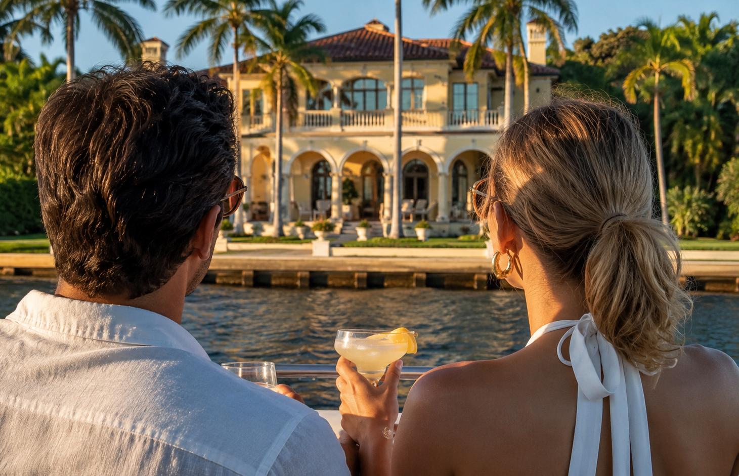 Millionaire's Row Waterway Cruise with Beverages