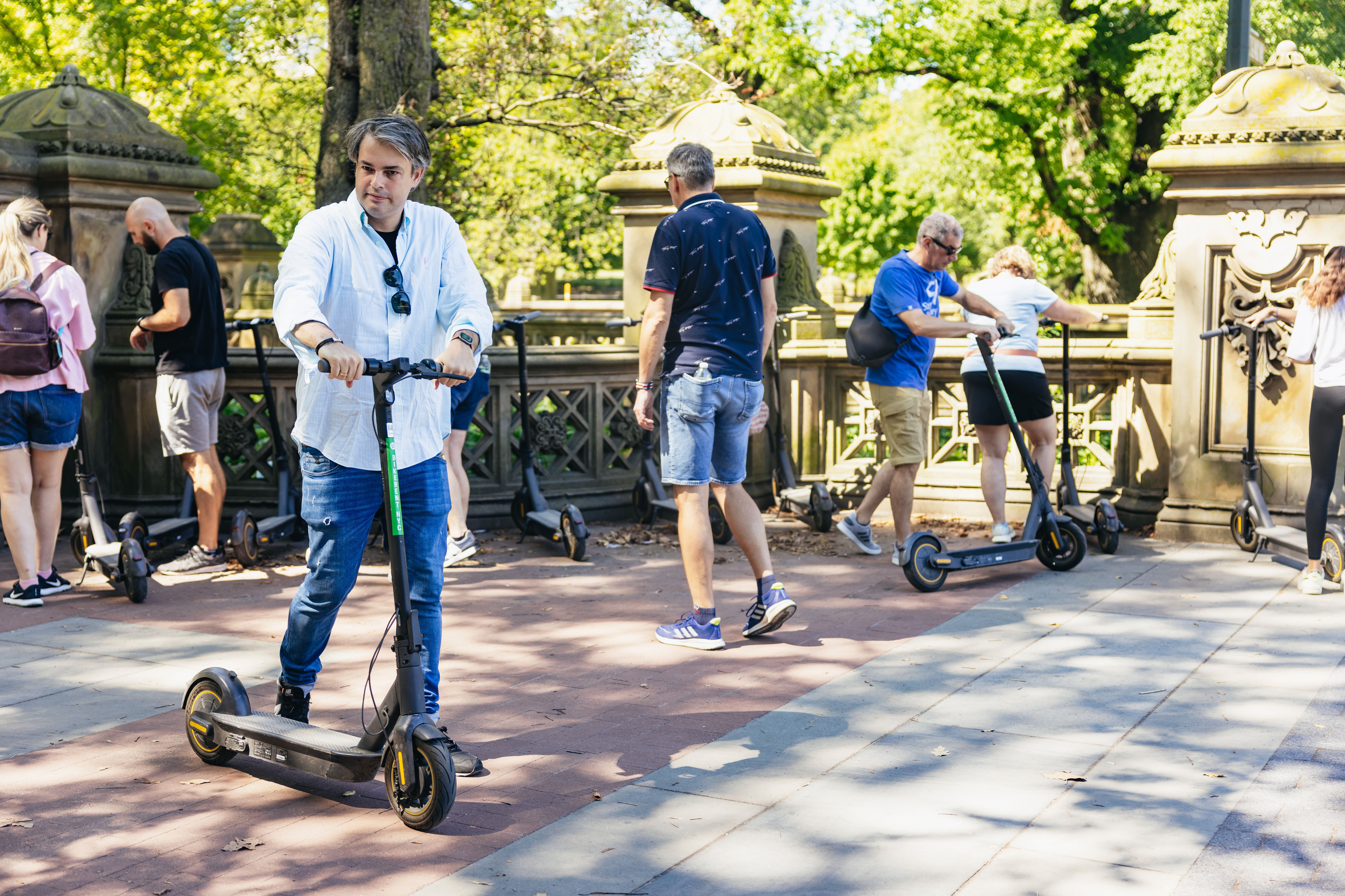 Central Park Guided Electric Scooter Adventure