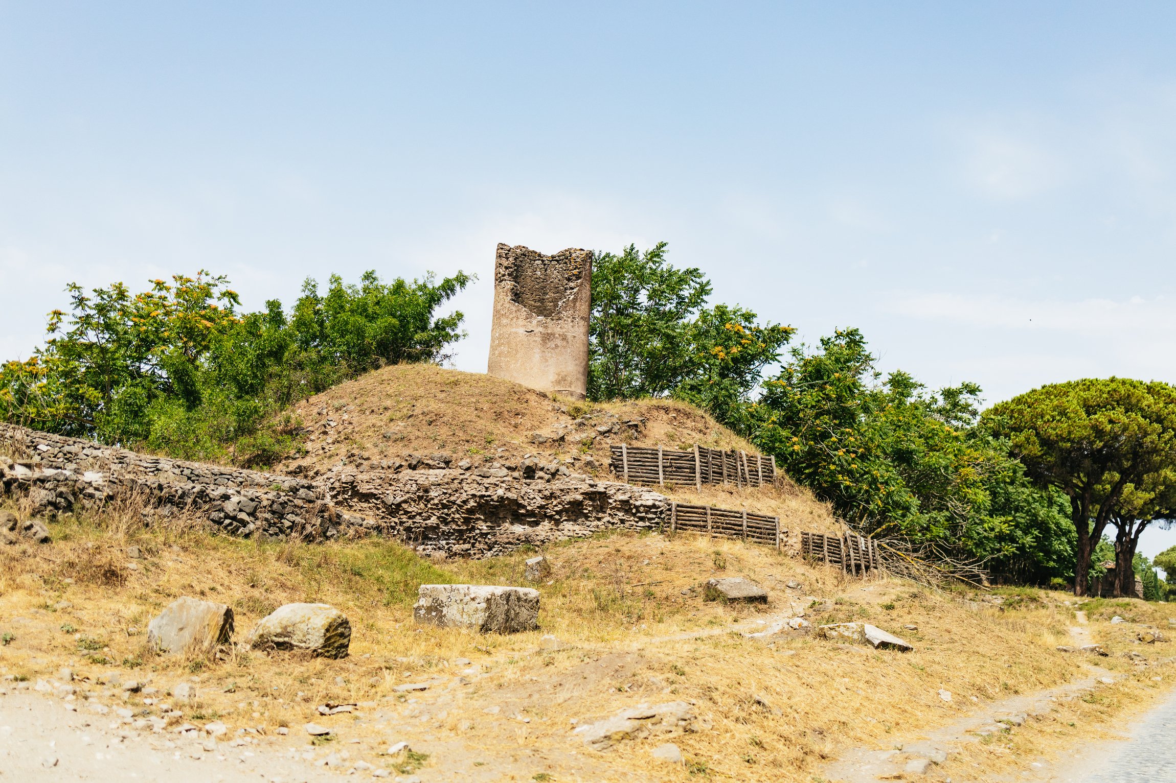 Appia Antica bike rental Rome self guided Appian Way cycling — image 8