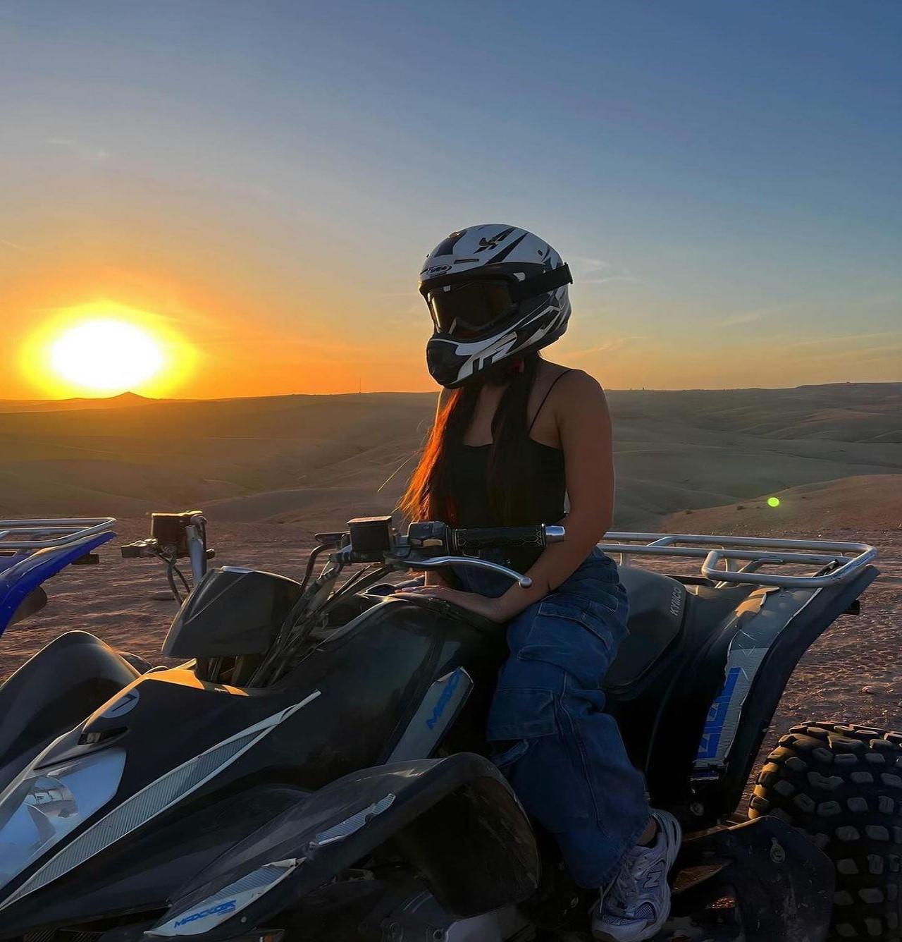 Agafay Desert Quad Bike Adventure & Berber Dinner