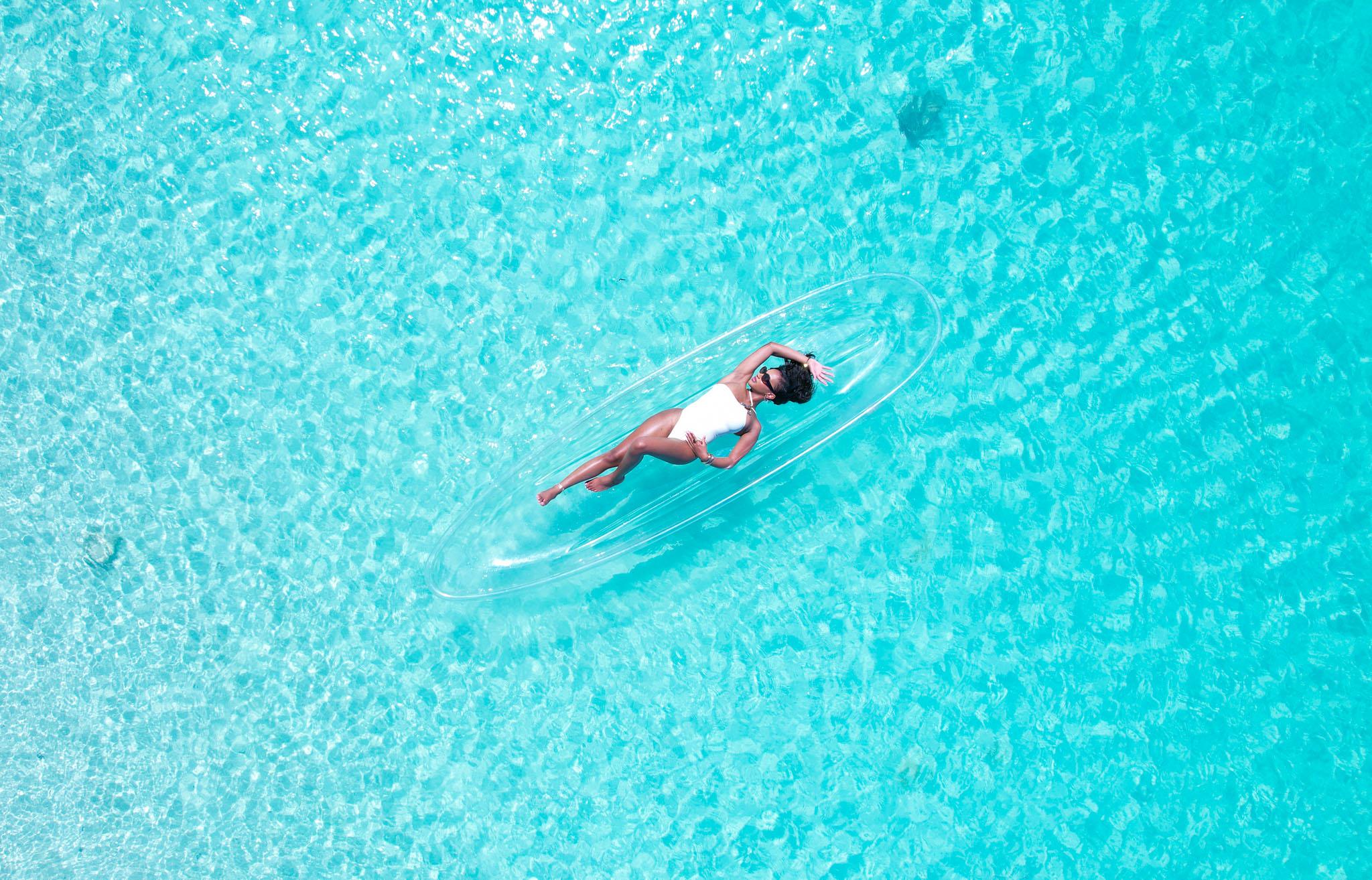 Clear Kayak Drone Photography Experience
