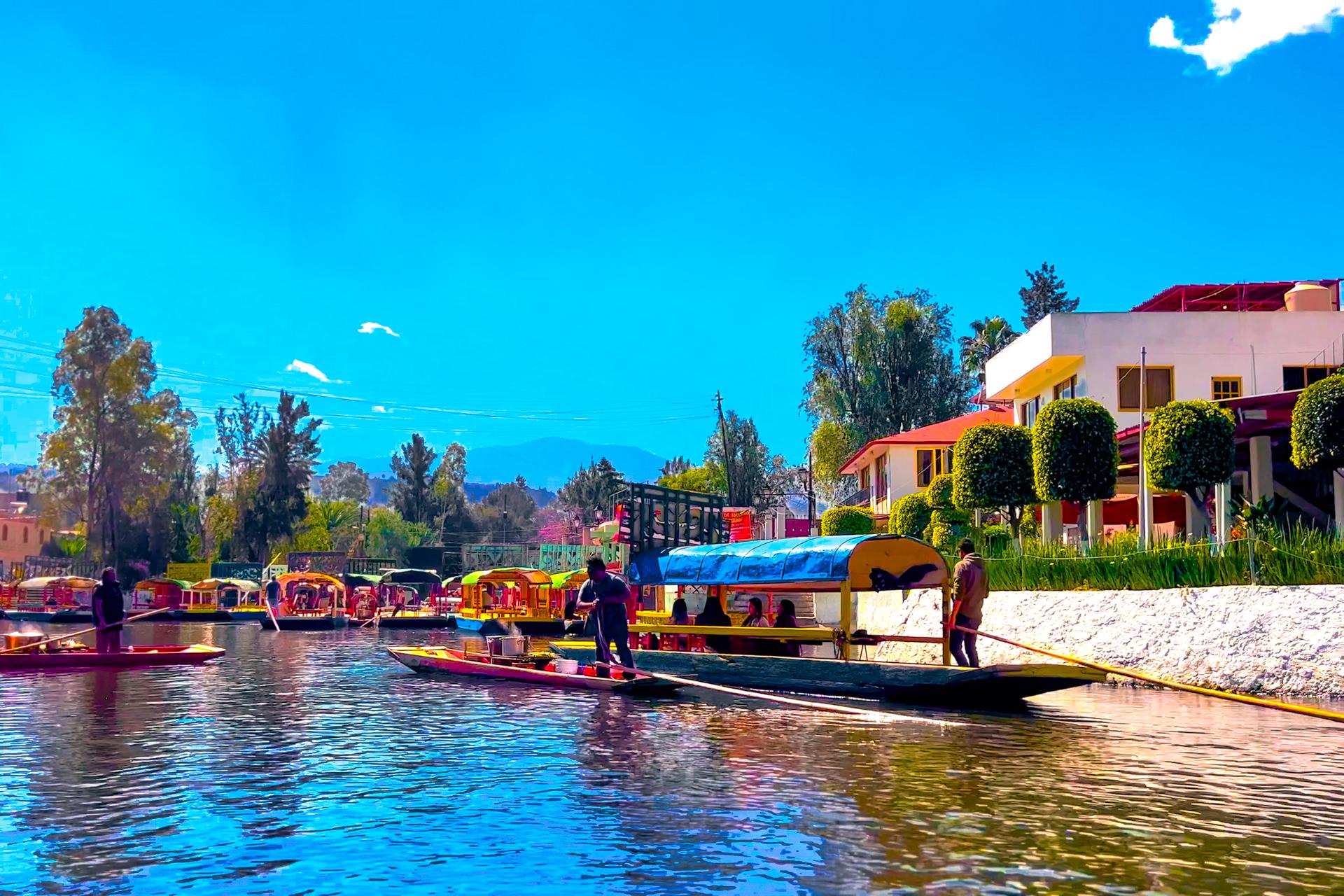 Xochimilco Trajinera Canal Party with Mariachi & Drinks