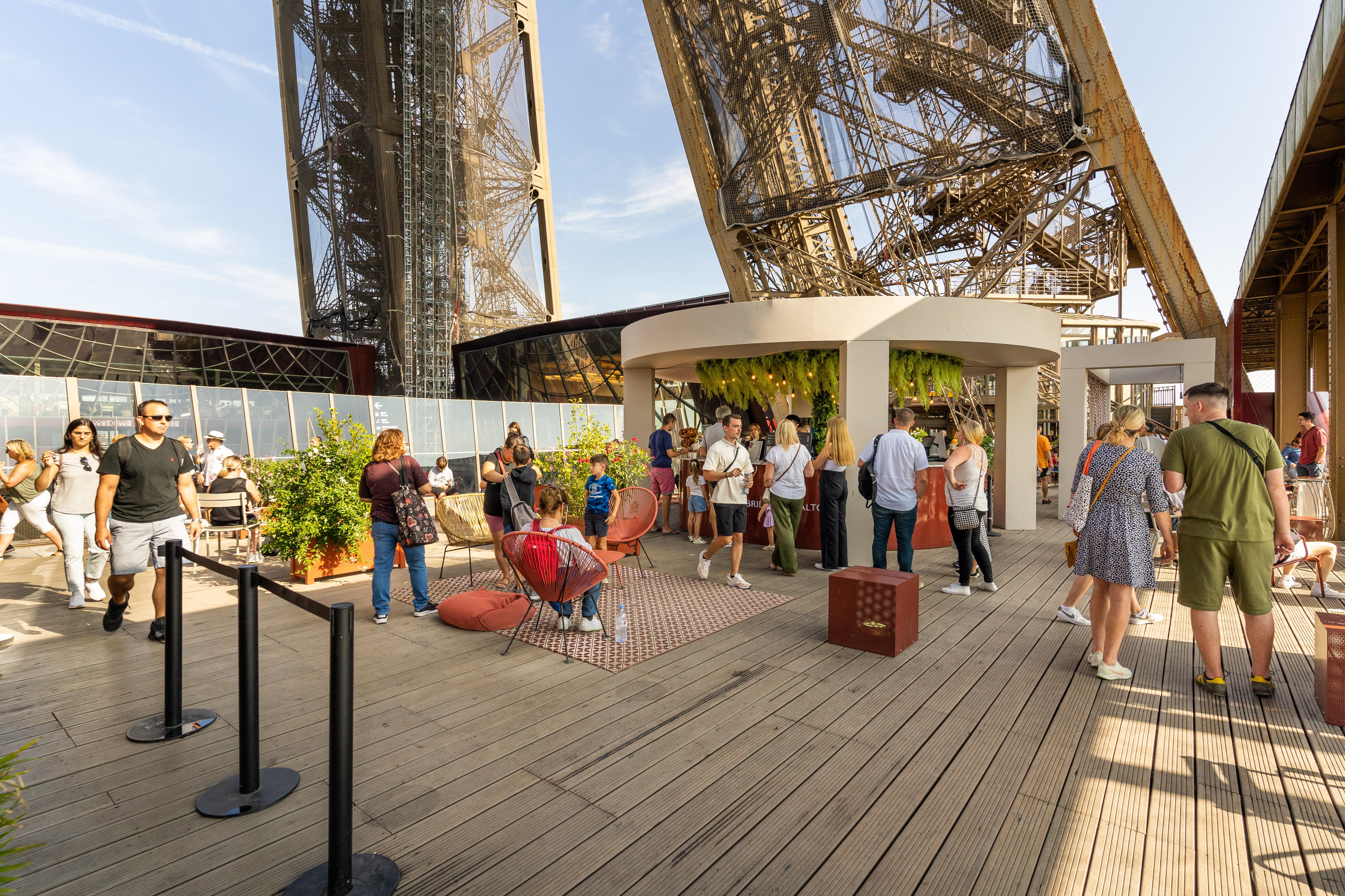 Eiffel Tower summit ticket — 2nd floor, top, and Paris skyline — image 24