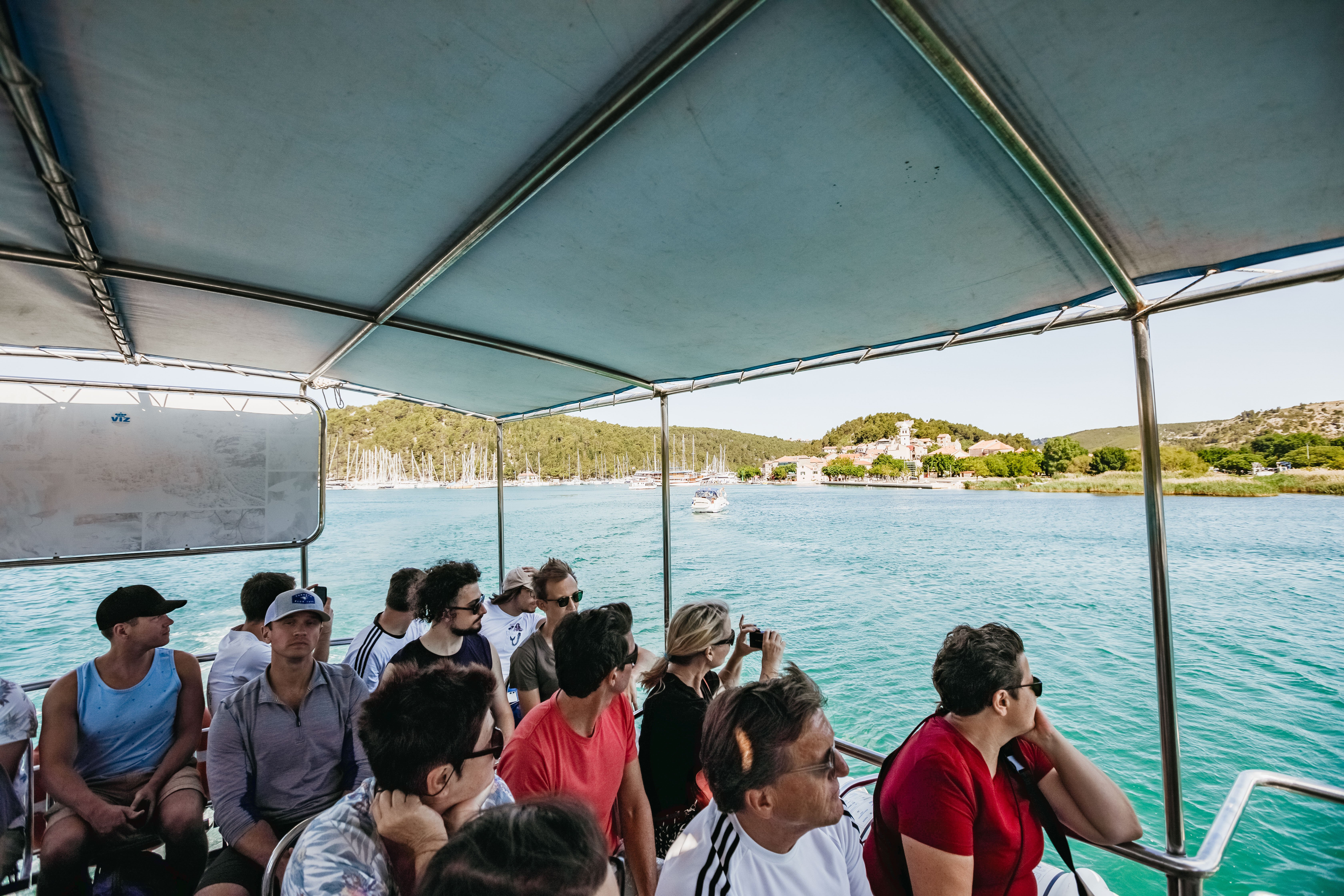 Split: Krka Waterfalls, Boat Cruise & Primosten Swim
