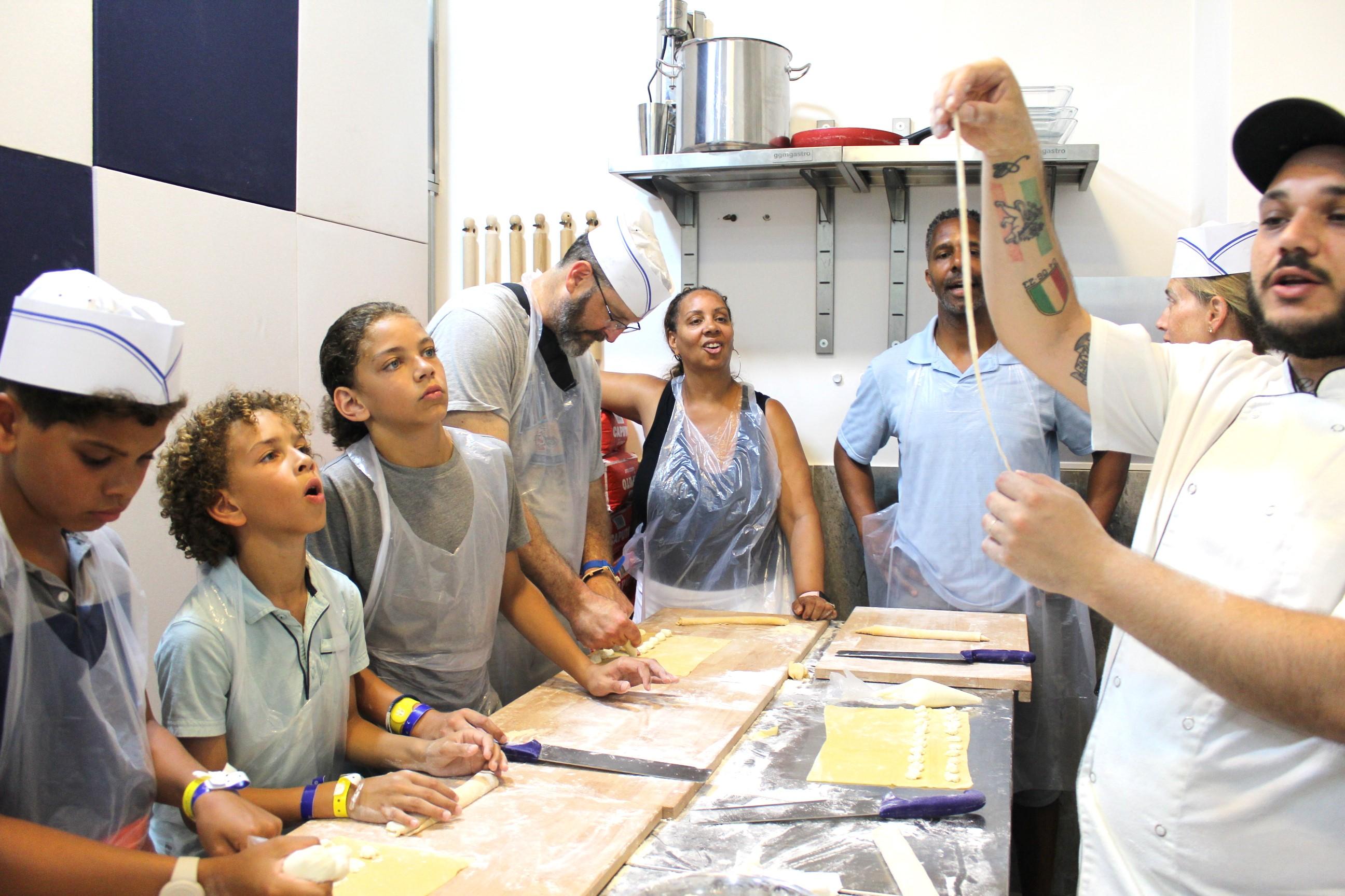 food tour in Naples — Naples: Pasta Making Class with Starter and Drink