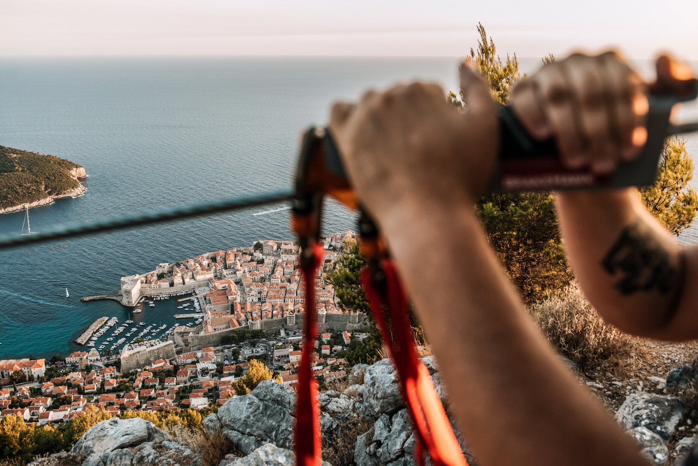 Dubrovnik Sunset Zip Line & Wine Experience