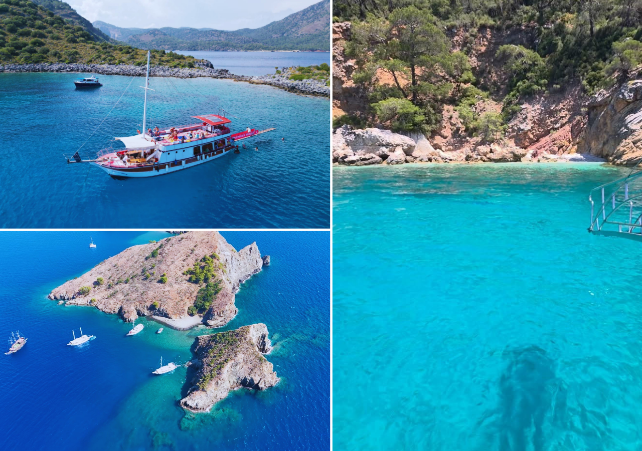 Fethiye 12 Islands Boat Excursion with Lunch