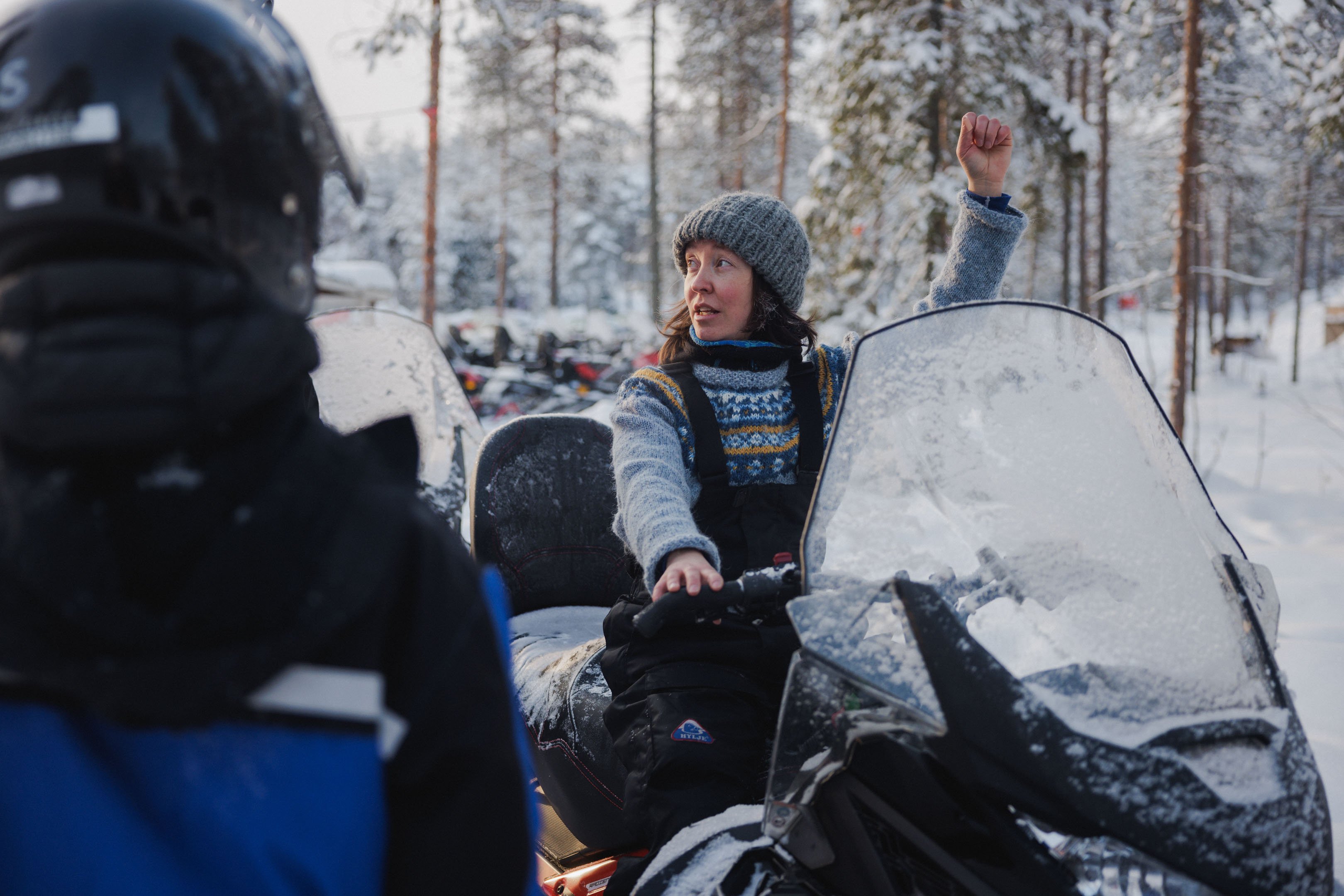 Rovaniemi Snowmobile Safari & Ice Fishing Adventure