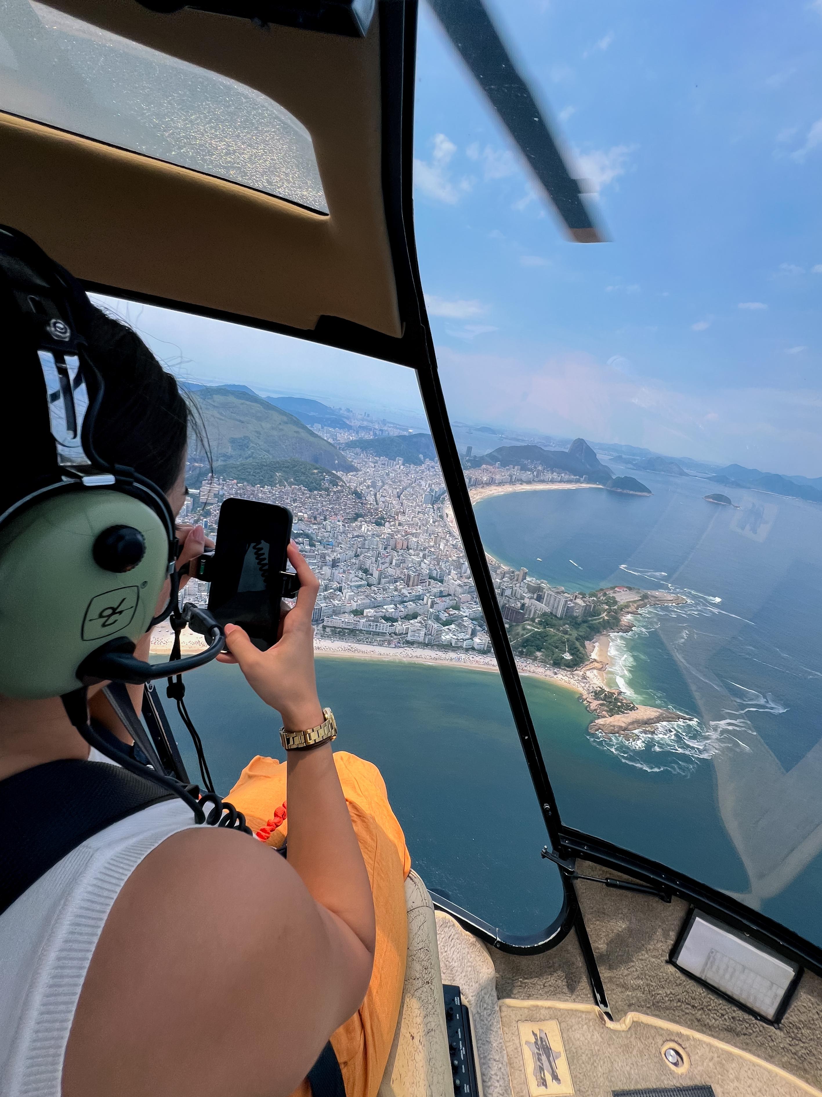 Rio de Janeiro Doorless Helicopter Adventure