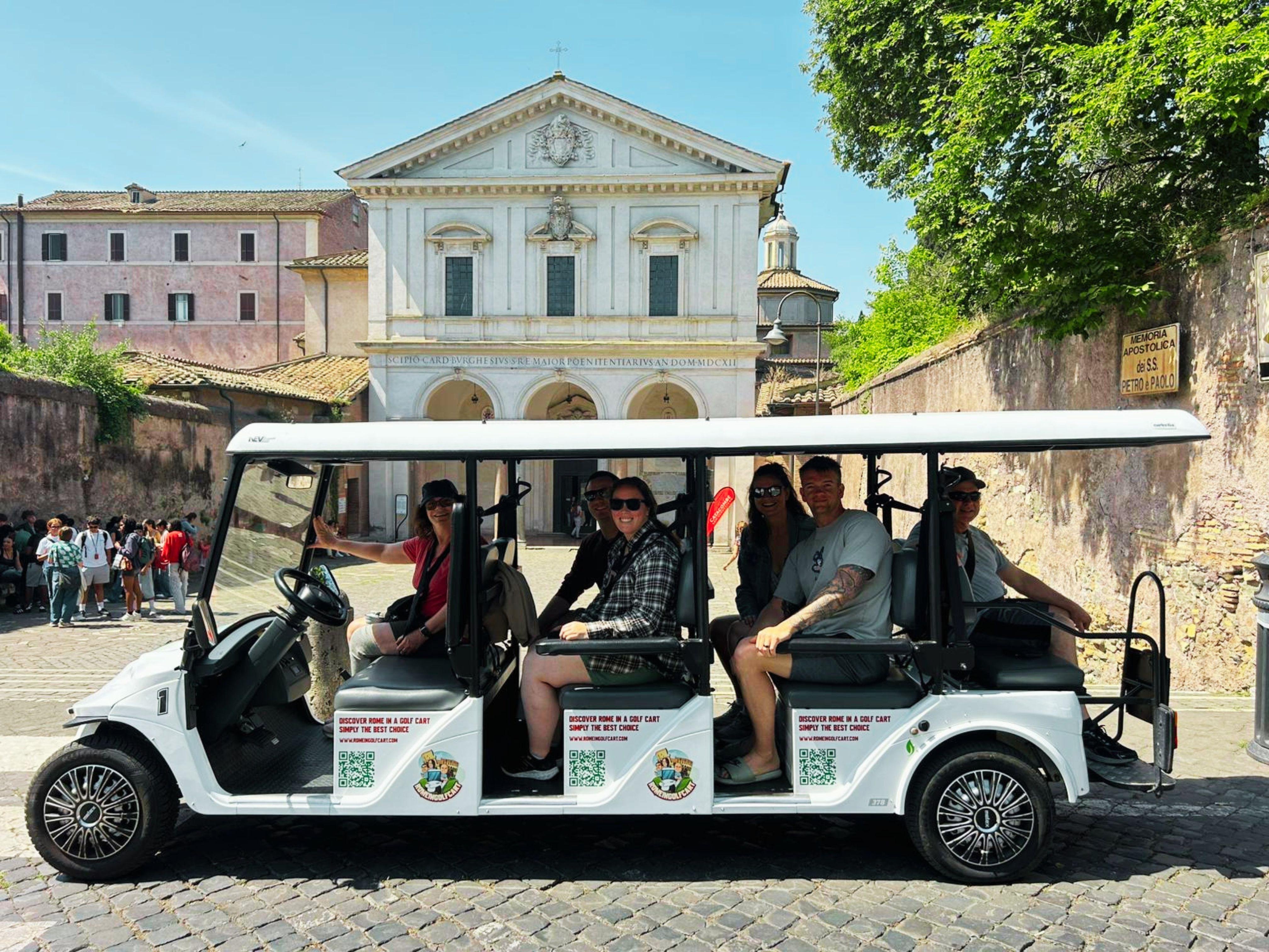 Rome: Full-Day Golf Cart Tour with Catacombs & Appian Way - 2026 (Verified Reviews)