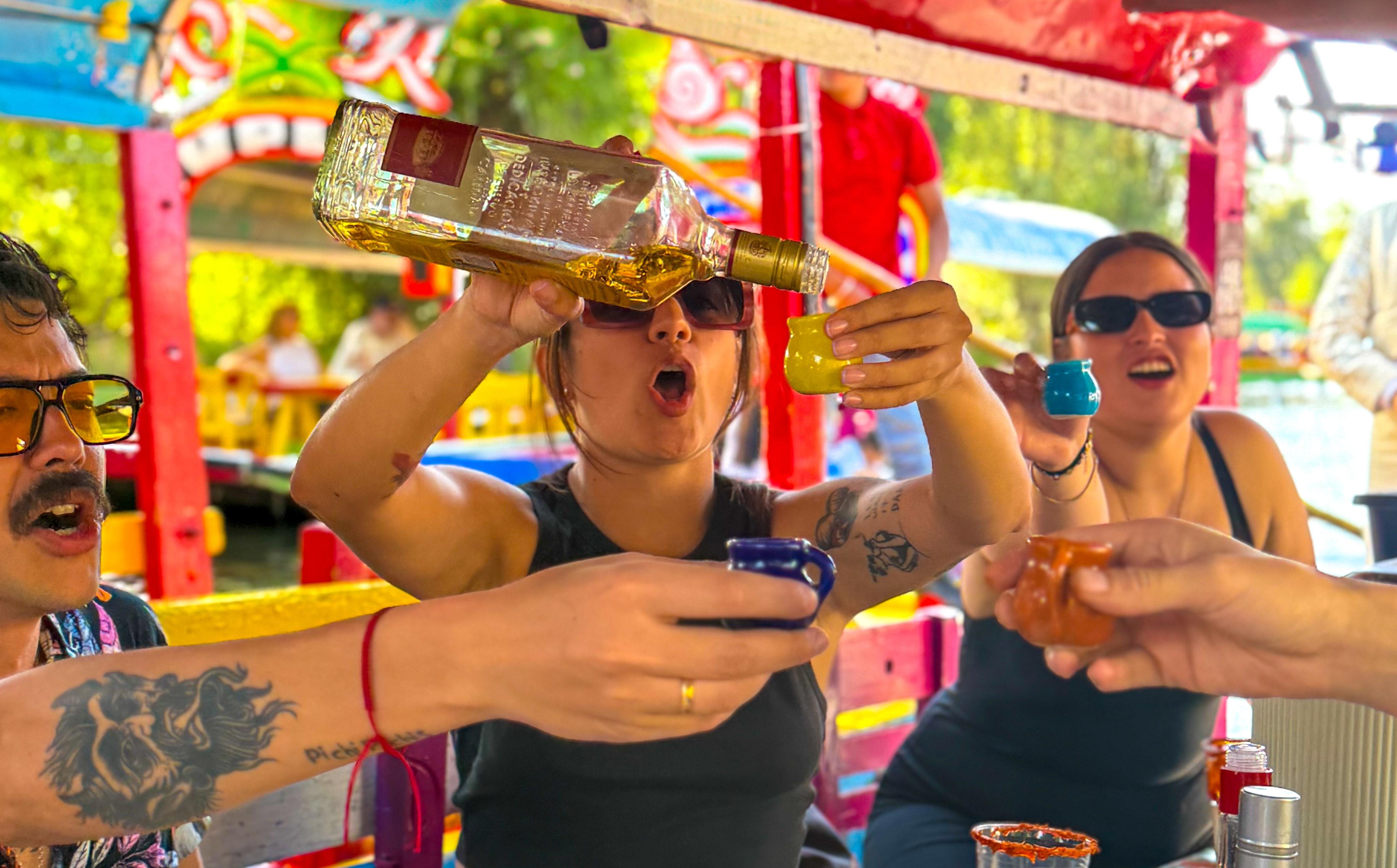 Xochimilco Trajinera Party: Unlimited Tequila & Karaoke
