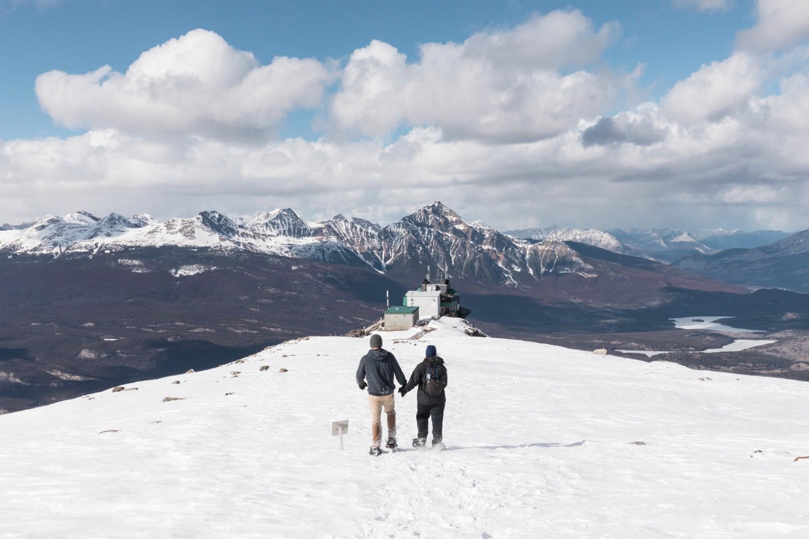 Jasper SkyTram aerial tramway up Whistlers Mountain, Jasper National Park, Alberta — photo 8