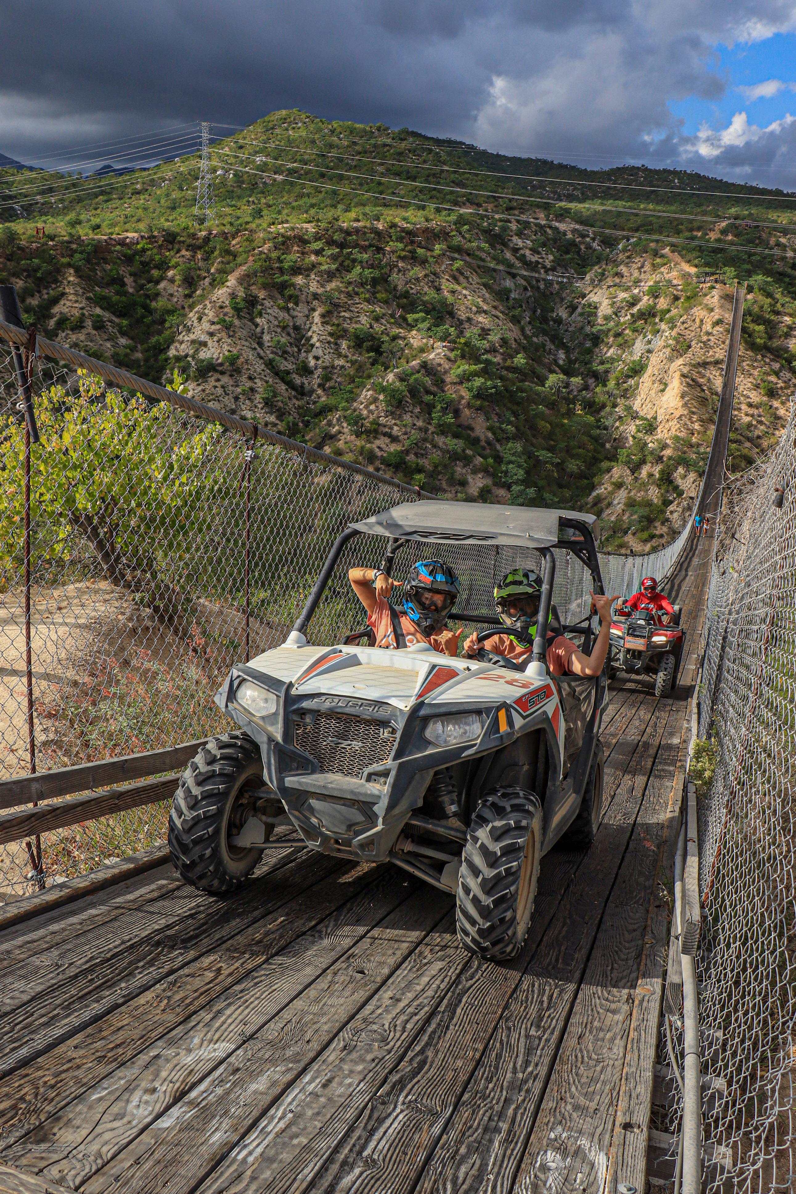 Los Cabos UTV Off-Road Adventure & Canyon Bridge Crossing