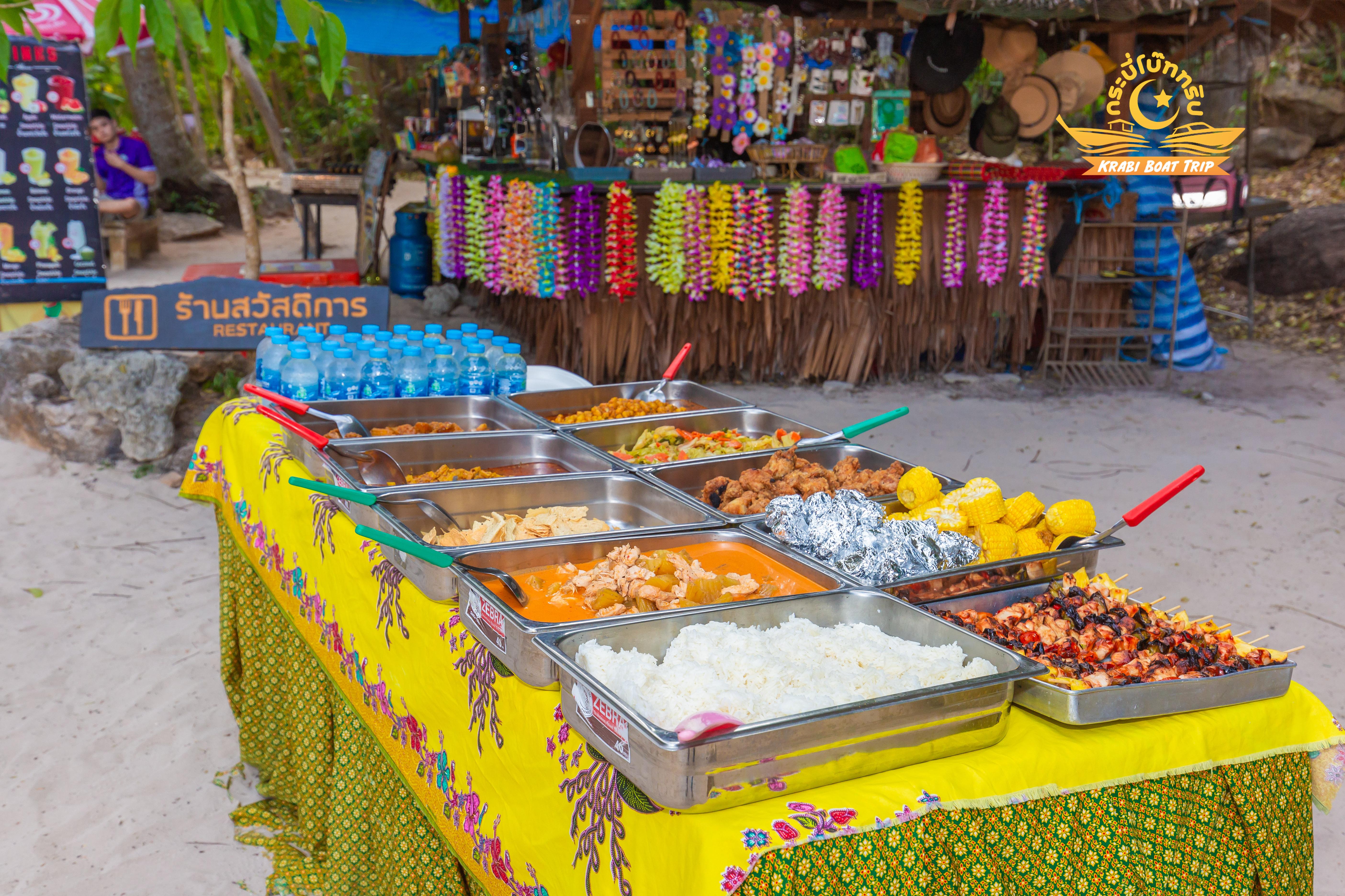 Krabi Hong Islands Early Bird Tour with Beachside Breakfast