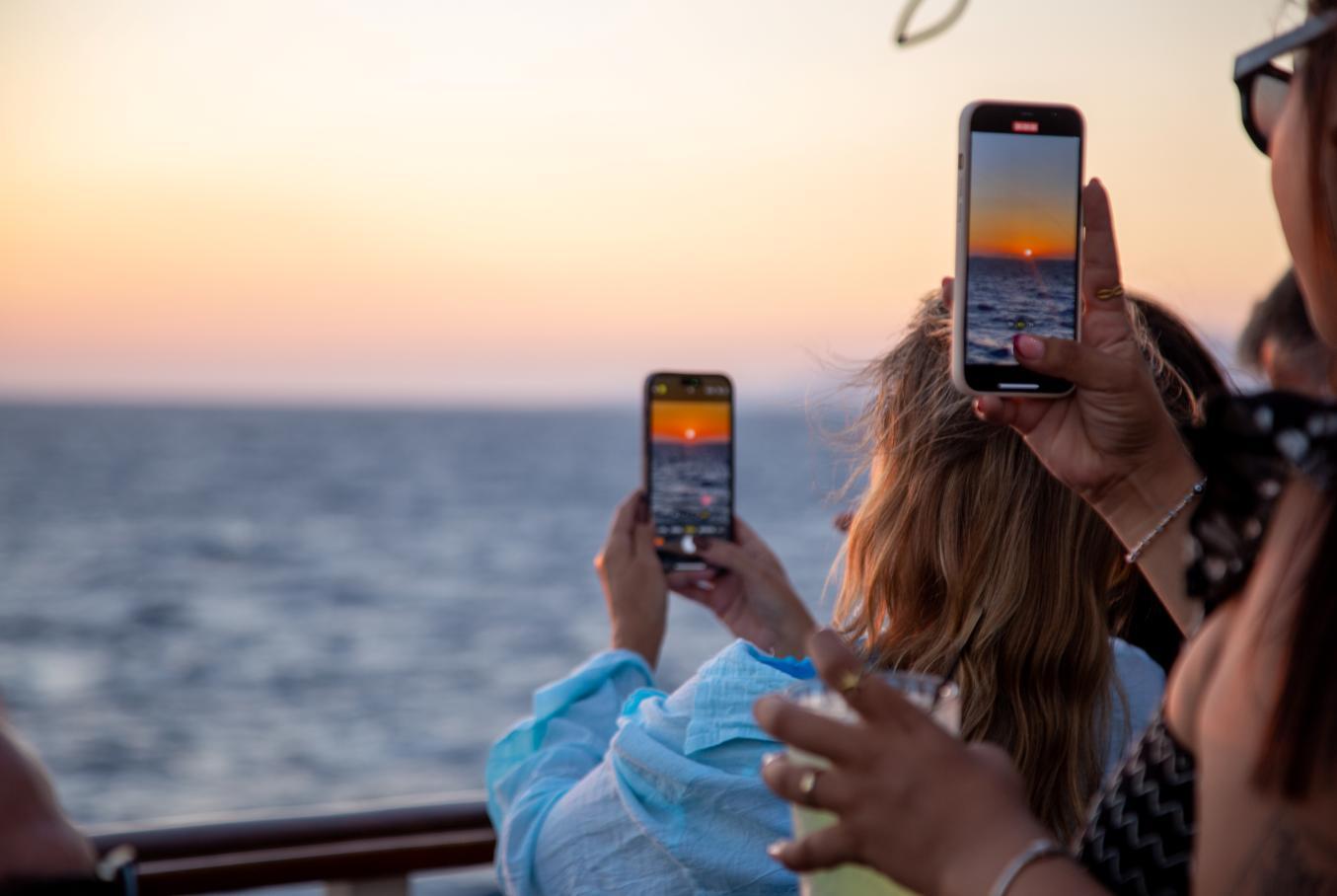 Mykonos Sunset Party Cruise with Swim Stop