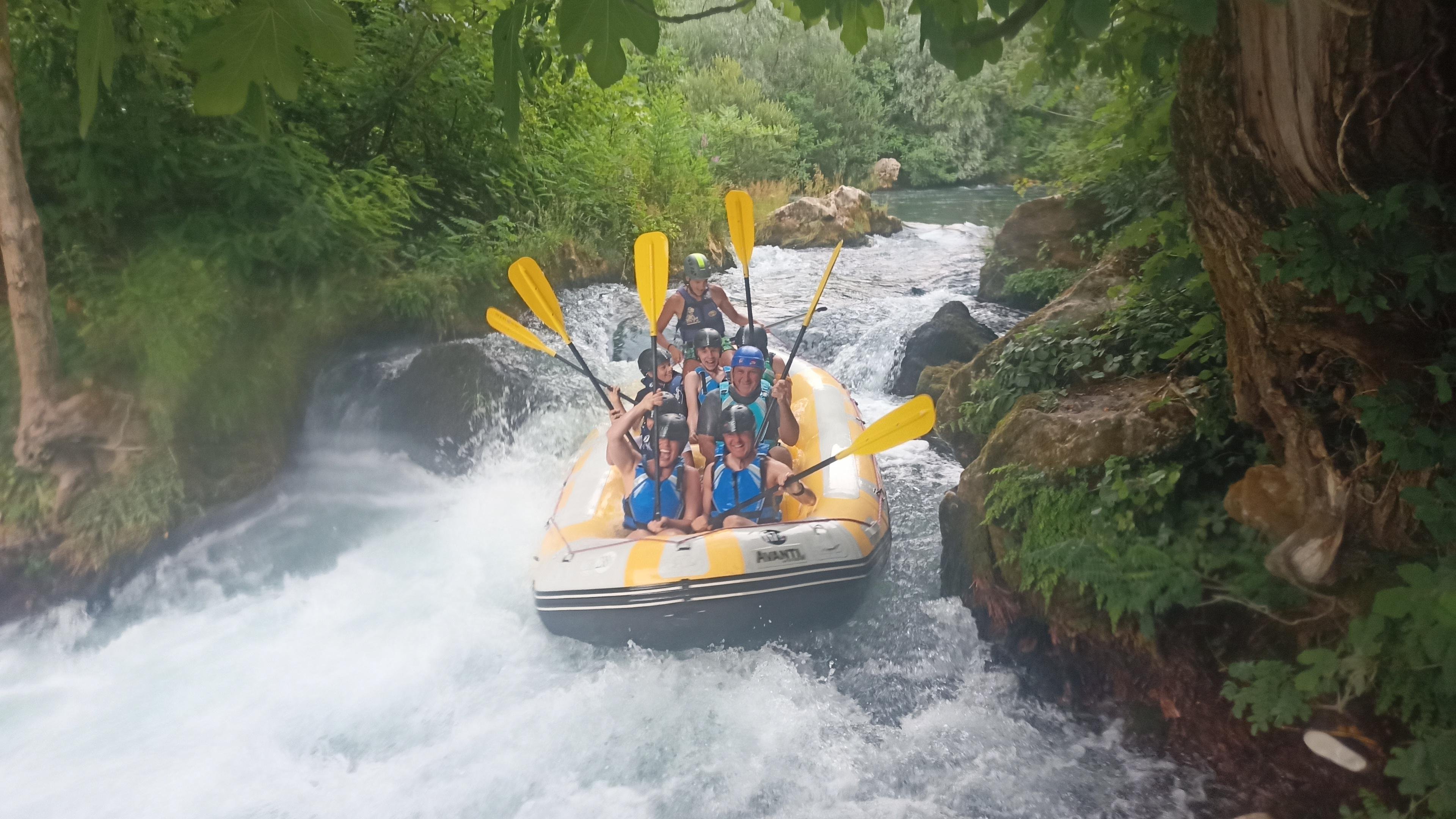 Private Cetina River Rafting & Cave Adventure