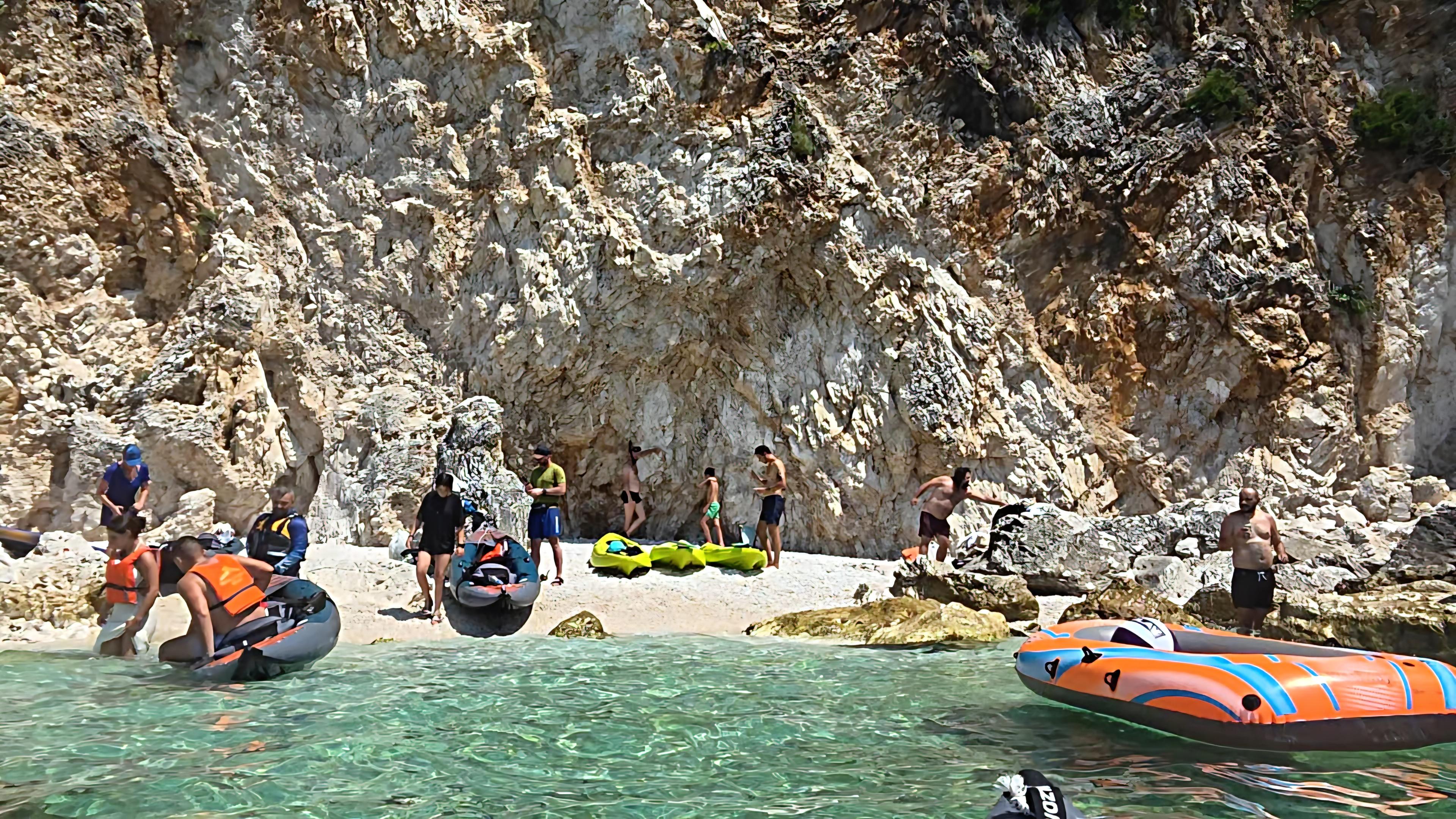 Dhërmi Coastline Kayak & Snorkel Adventure