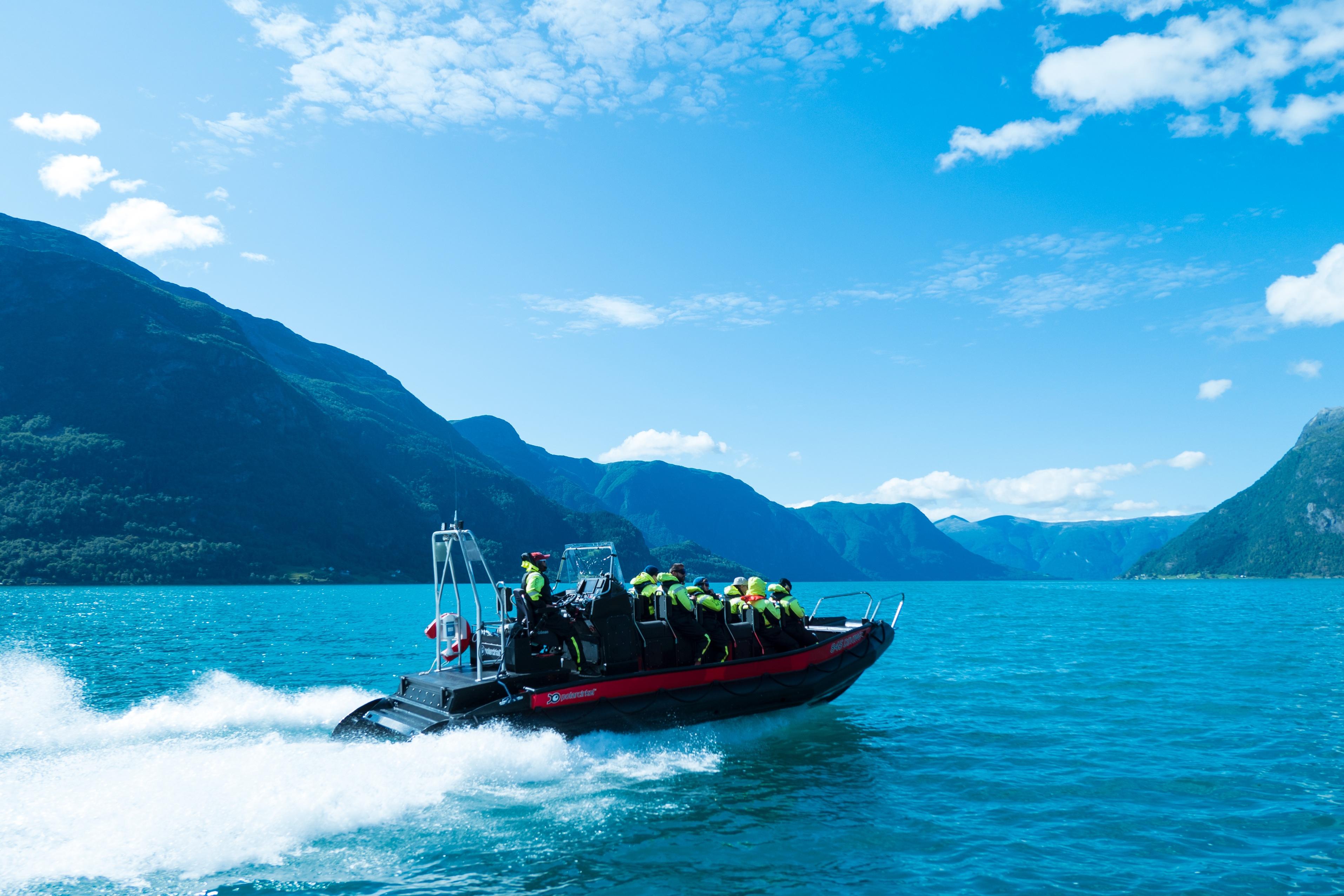 Lustrafjord RIB Safari from Skjolden