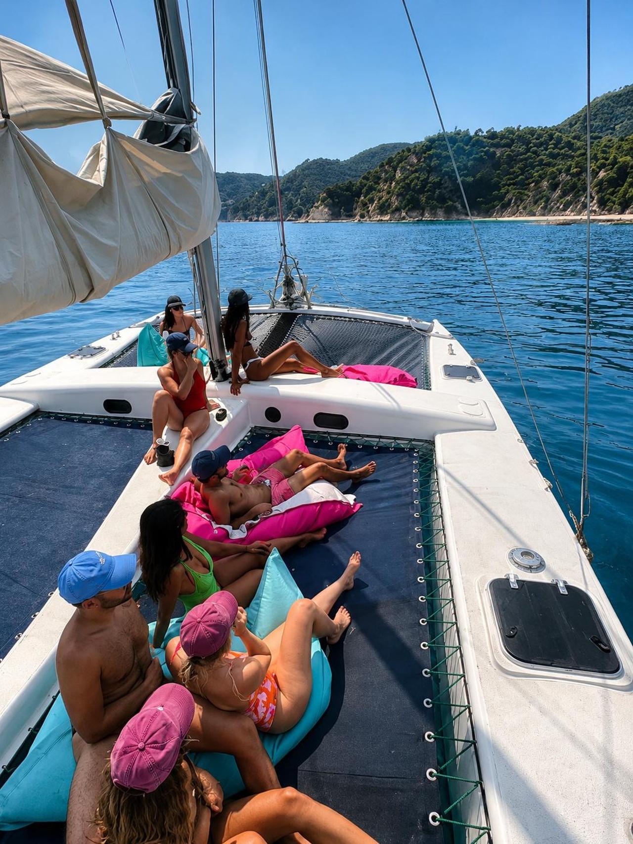 Costa Brava Private Catamaran Cruise with Snacks & Water Activities