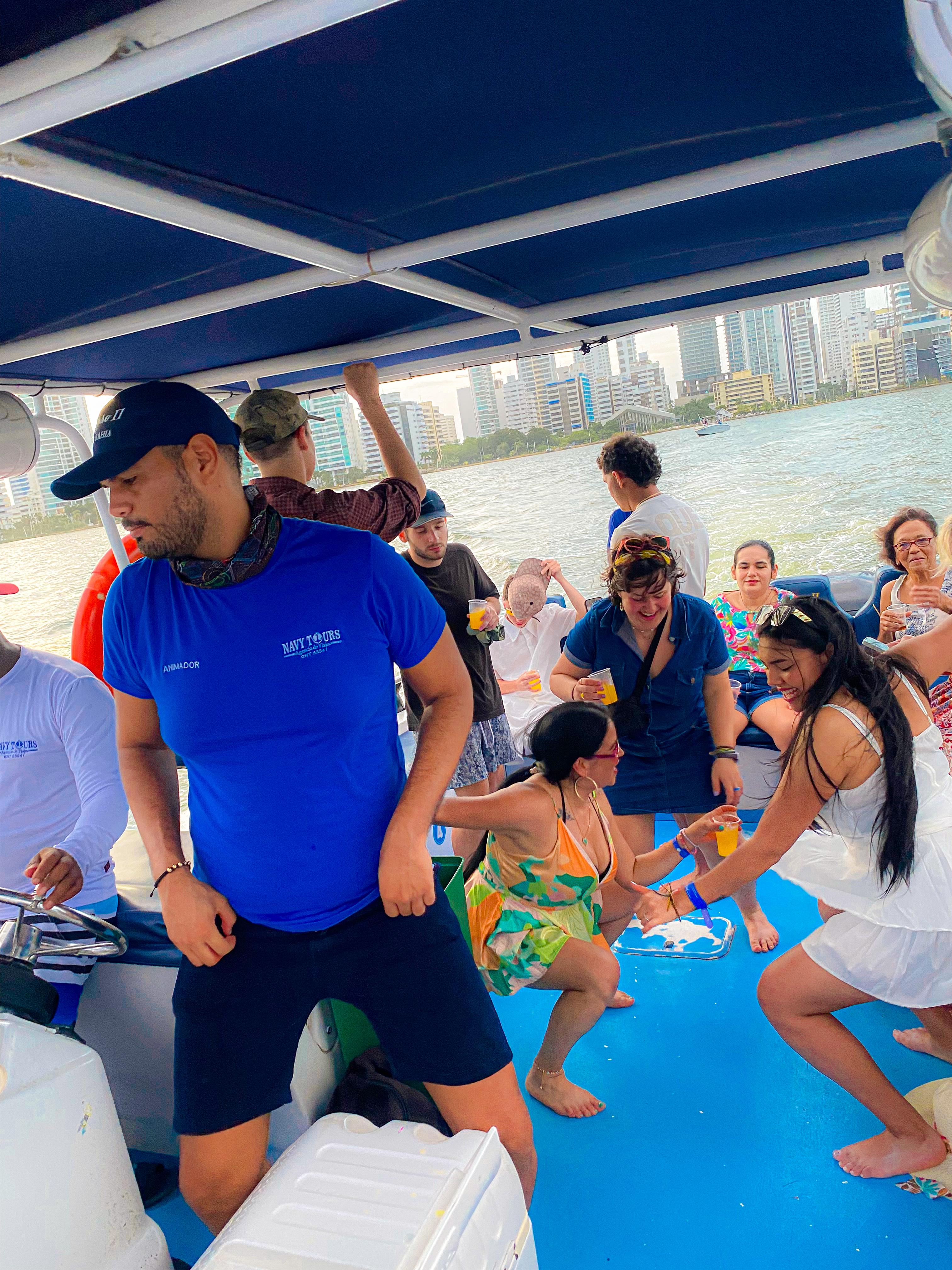 Cartagena Sunset Party Boat Cruise