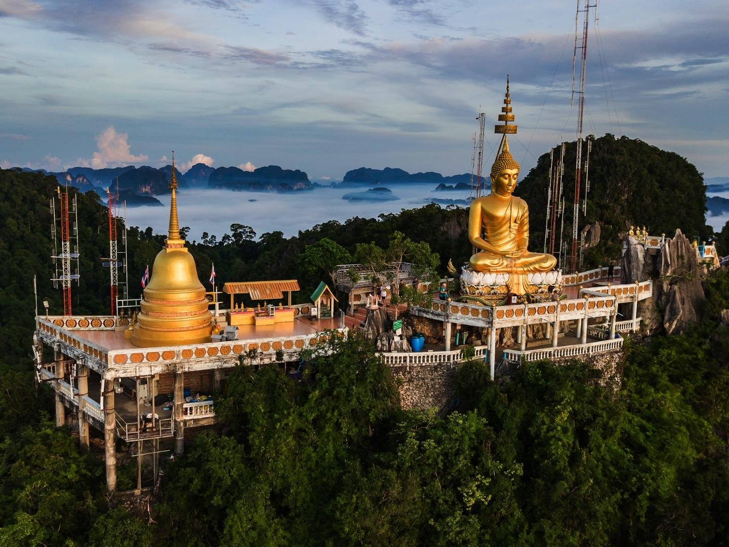 Krabi Jungle Day Tour: Emerald Pool, Hot Springs & Tiger Cave Temple