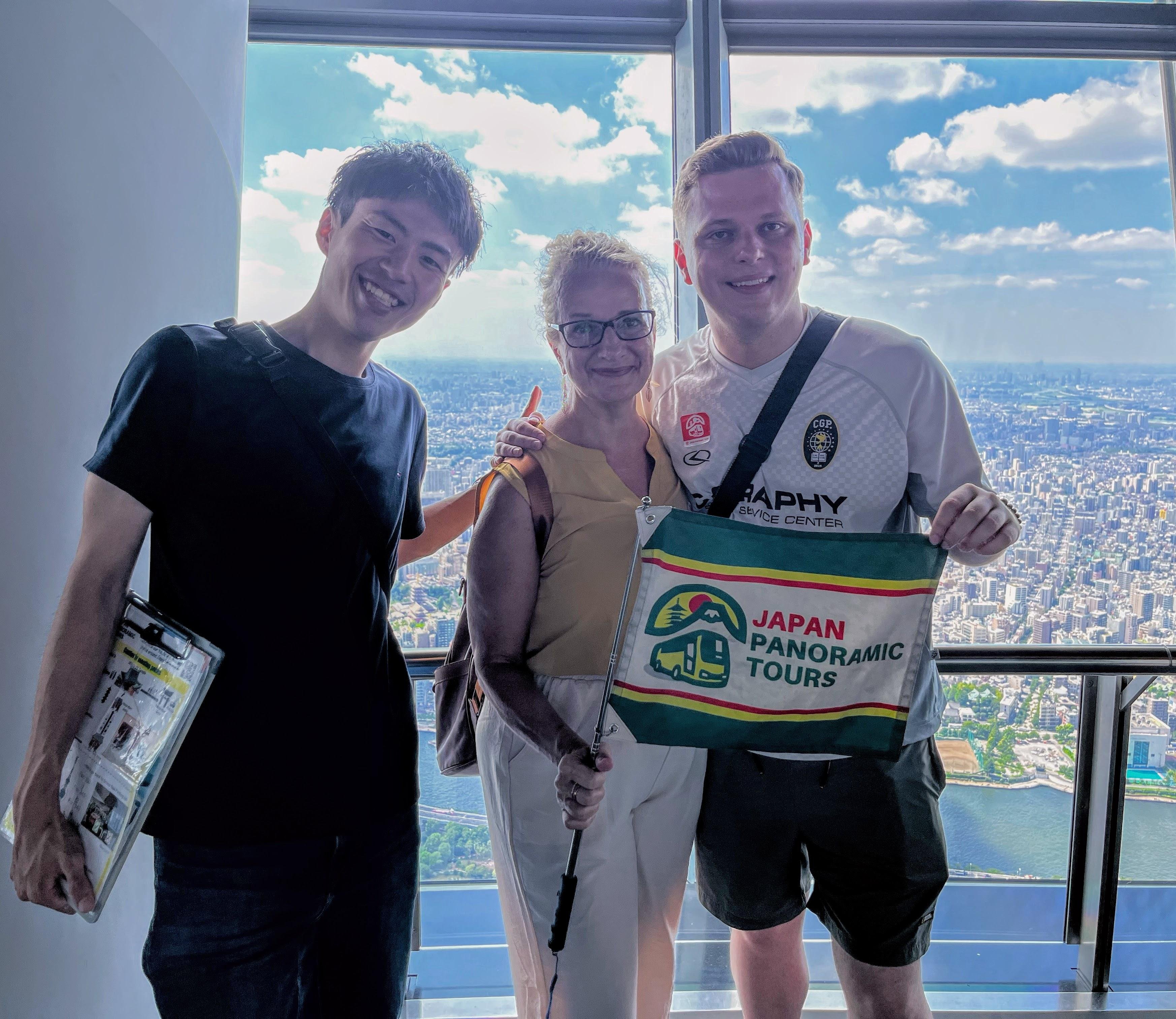 Tokyo Full-Day Highlights Bus Tour with Skytree & Bay Cruise