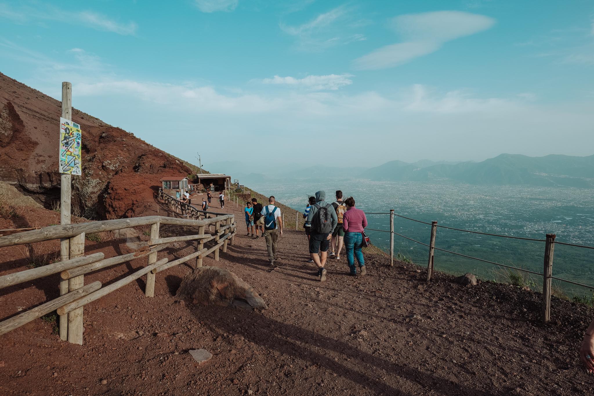 From Pompeii: Mount Vesuvius Guided Tour with Transfer - Mount Vesuvius crater tour and Bay of Naples views