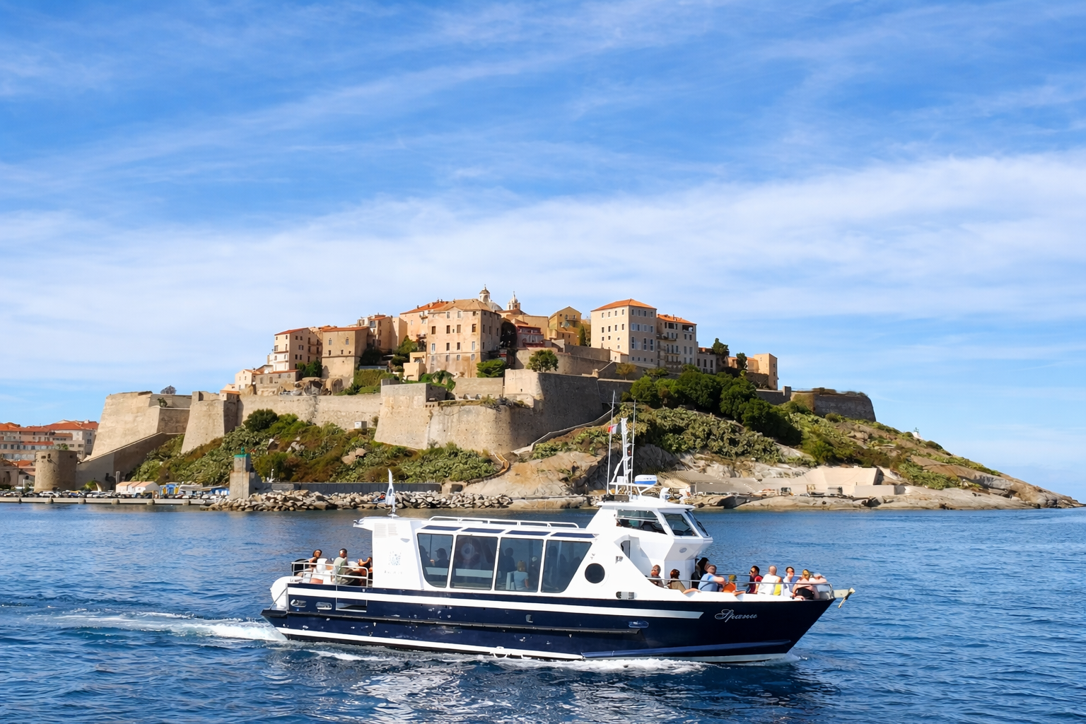 Scandola Reserve & Girolata Motorboat Tour from Calvi