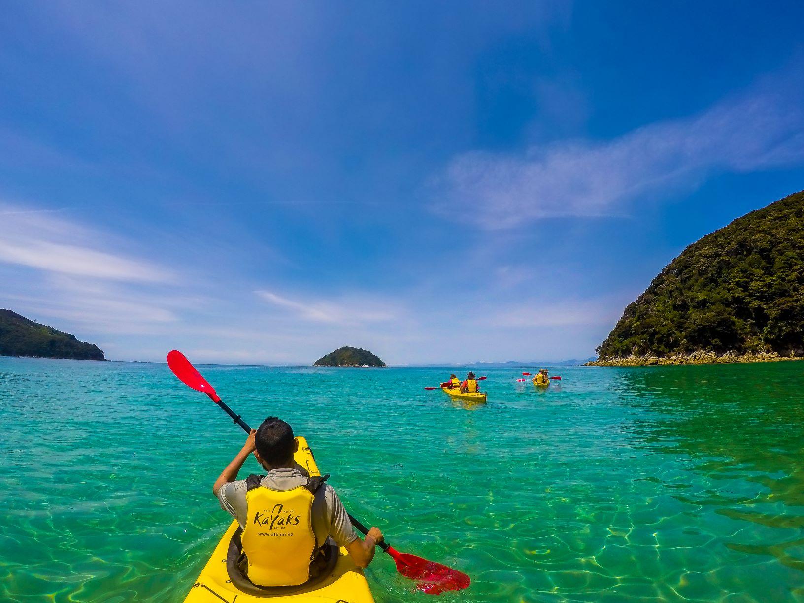 Abel Tasman Full-Day Independent Kayak Adventure
