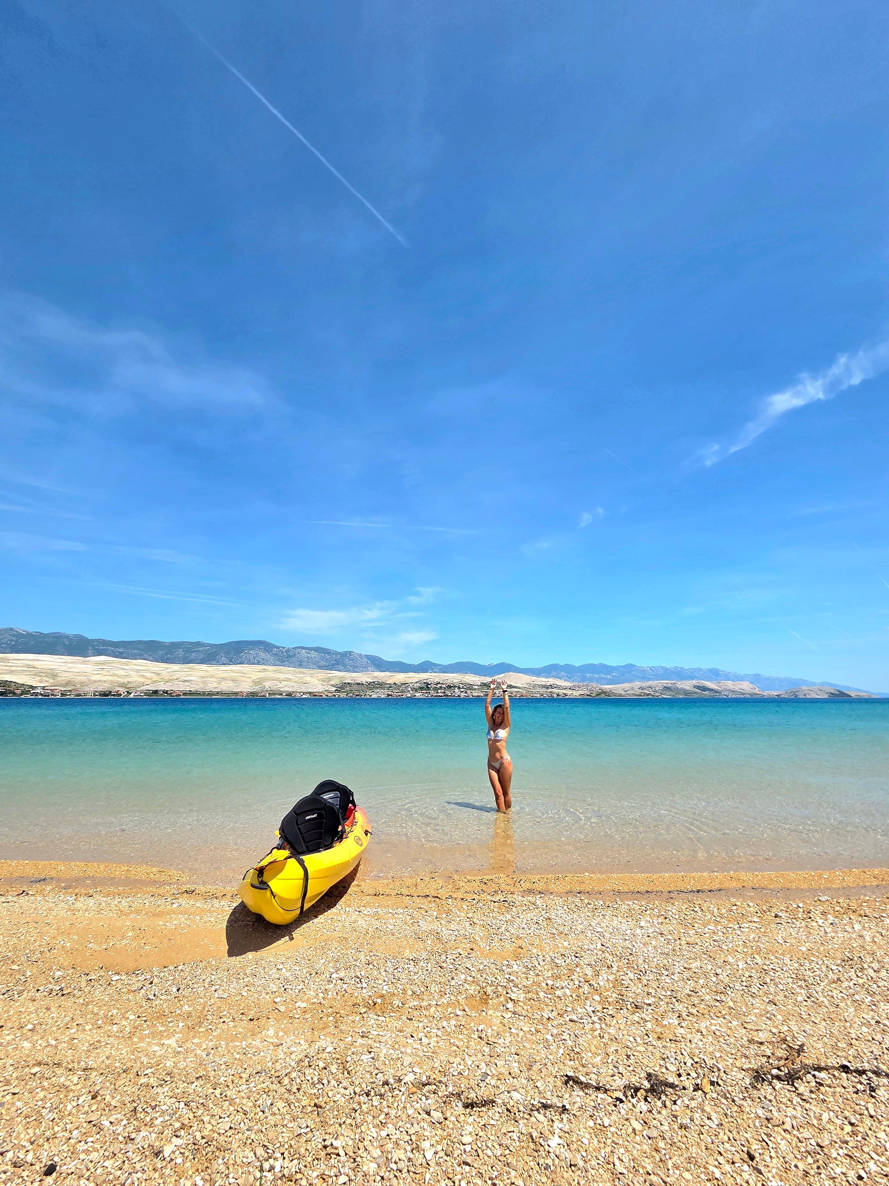 Guided Sea Kayaking Adventure in Caska Bay