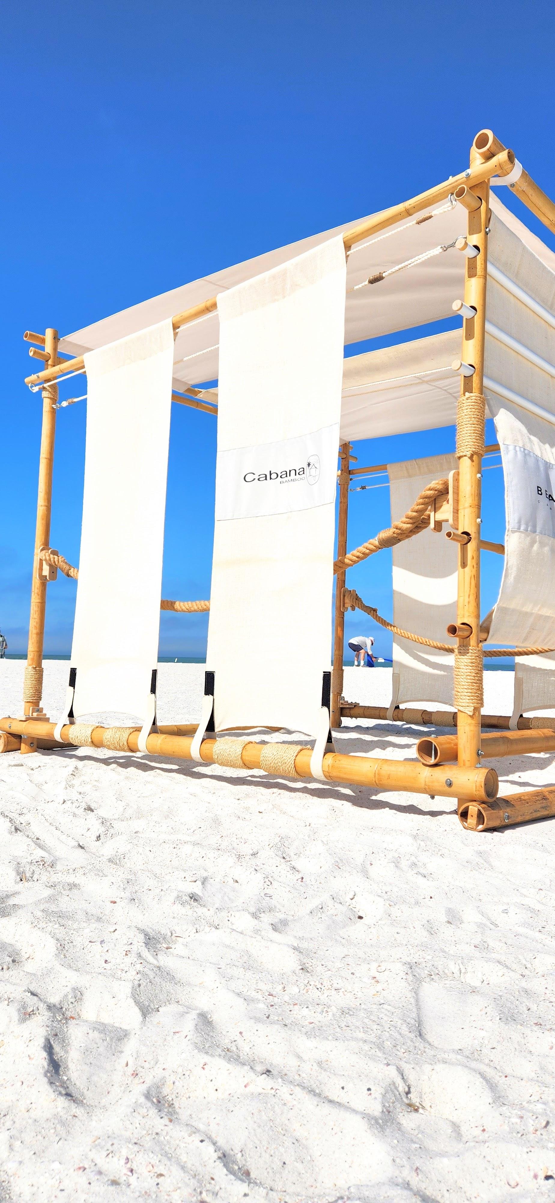 Daydreamer's Luxury Bamboo Cabana on Clearwater Beach