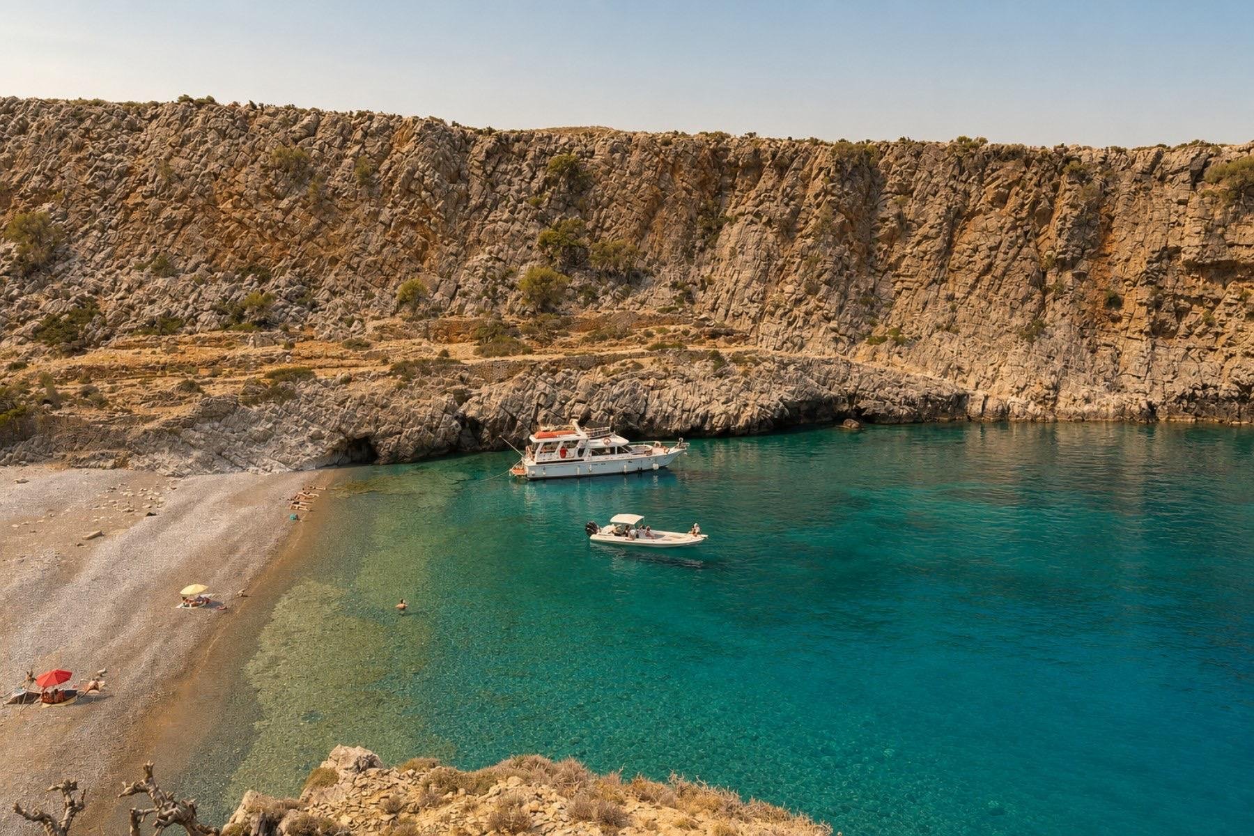 Private West Crete Adventure: Monastery, Off-Road & Hidden Beach