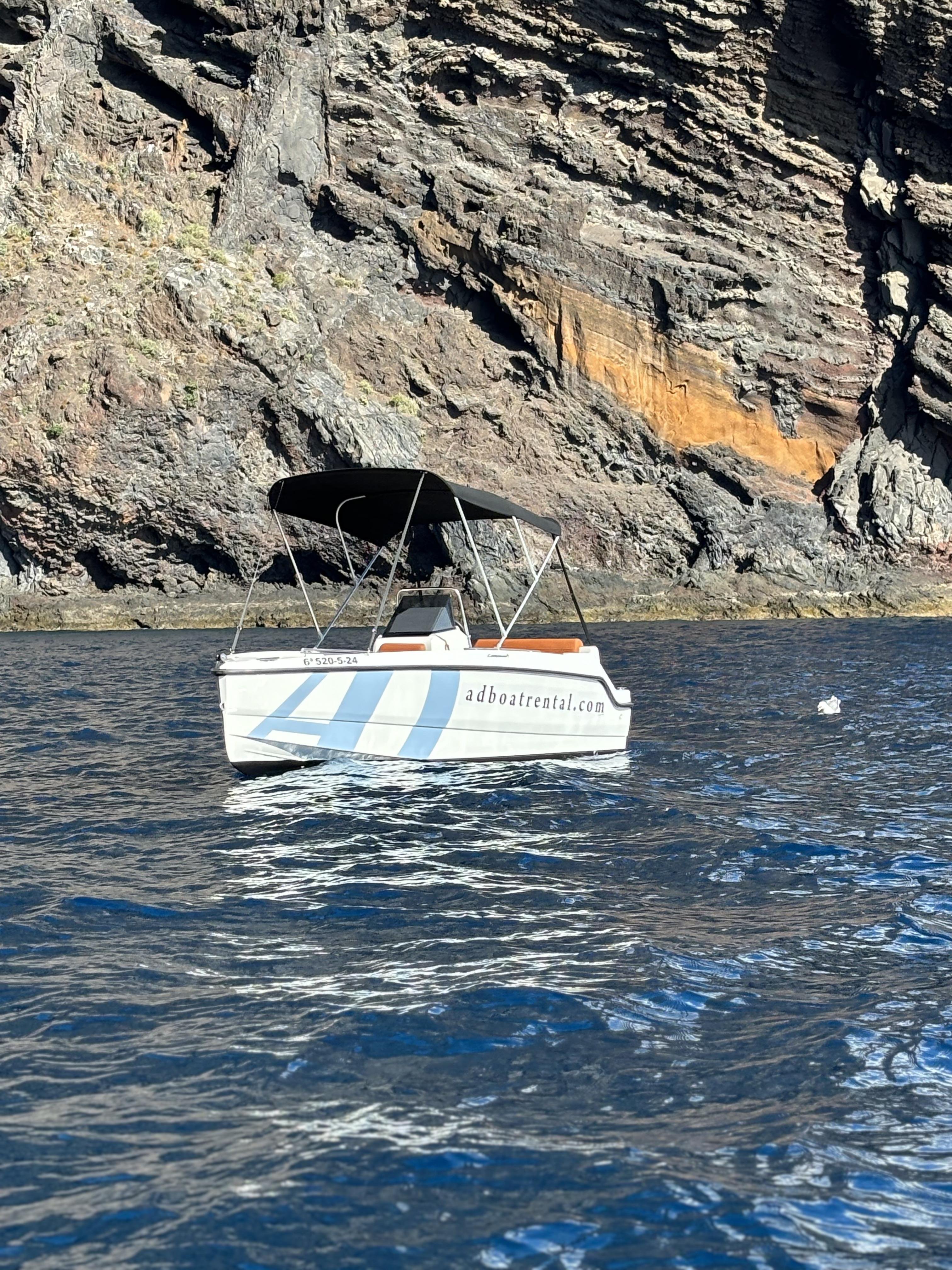 Tenerife: License-Free Boat Rental Adventure