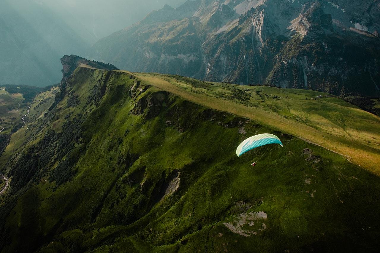 Mürren Paragliding Panorama Tandem Flight