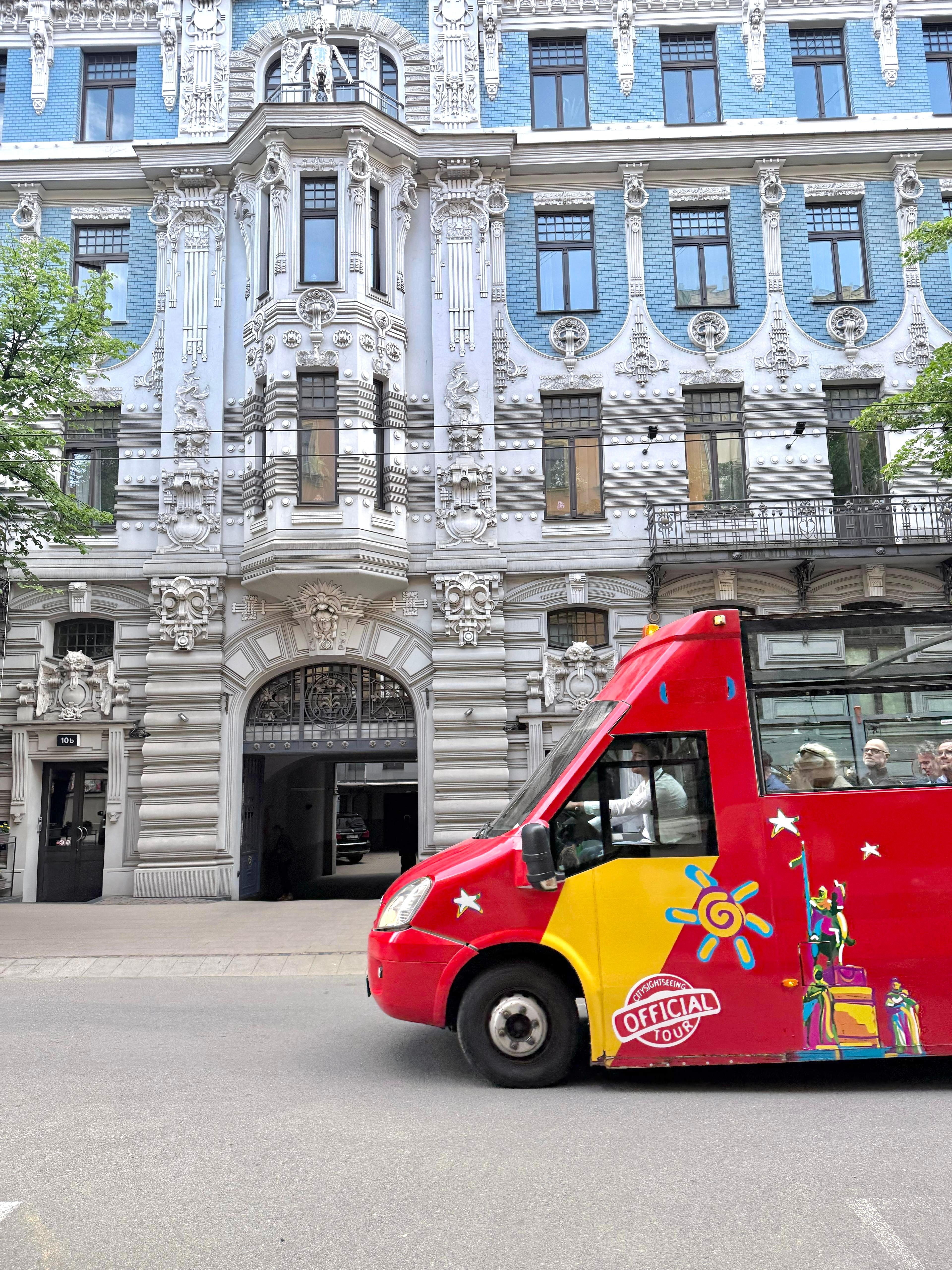 Riga Panoramic Bus & Old Town Guided Walking Tour