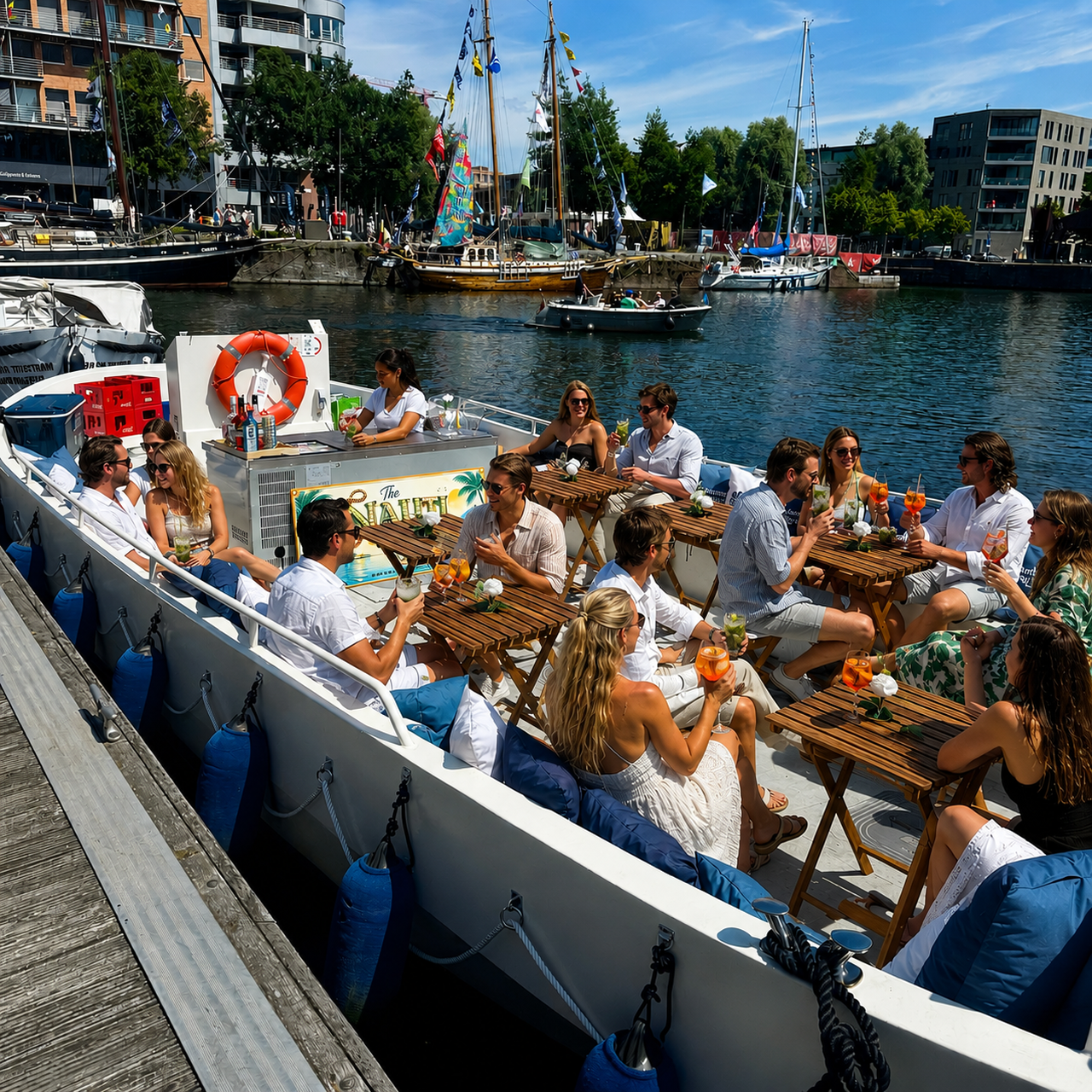 Antwerp Harbour Afternoon & Sunset Boat Tour