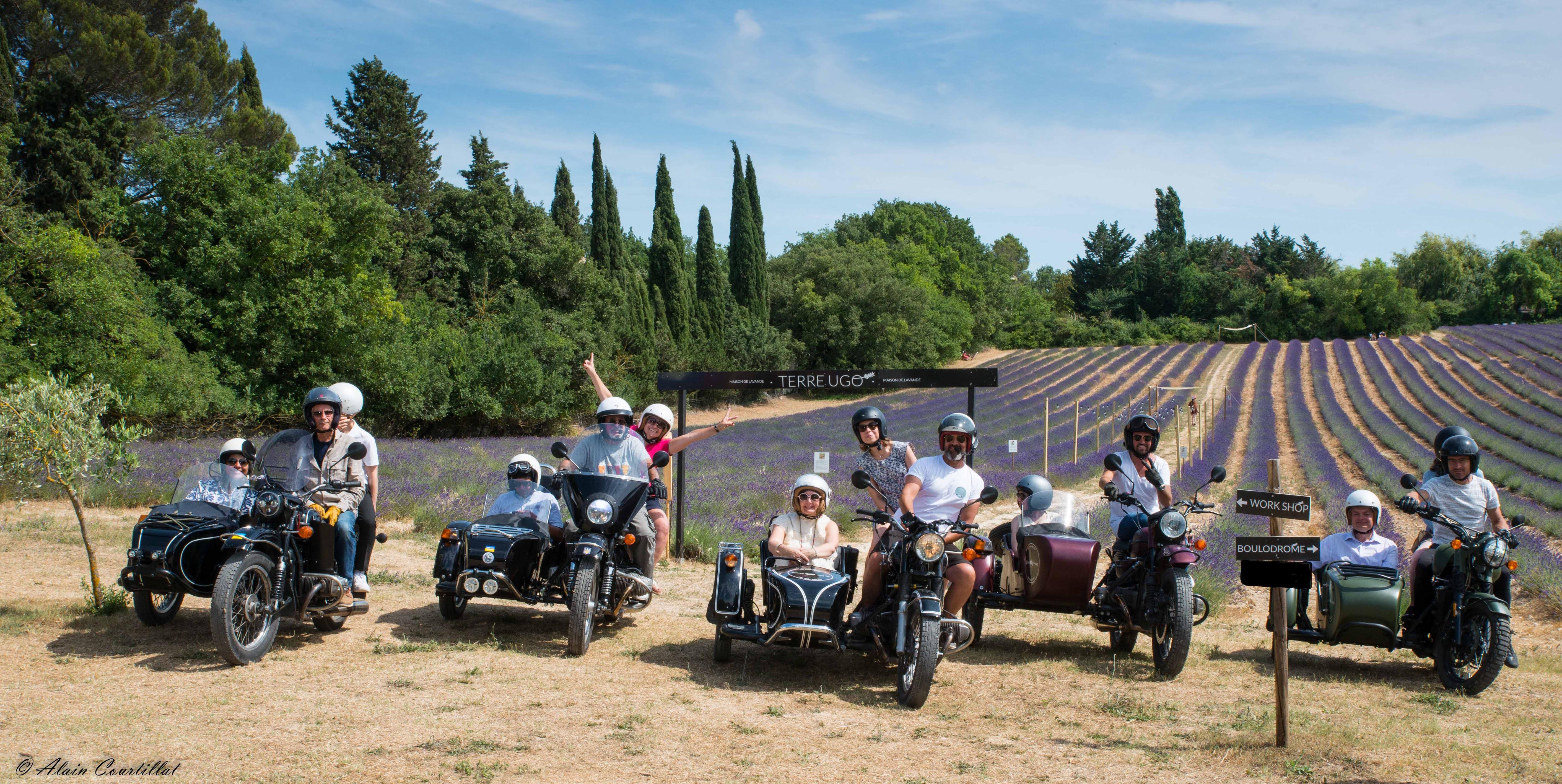 From Aix-en-Provence : Lavender & Wine Sidecar Tour