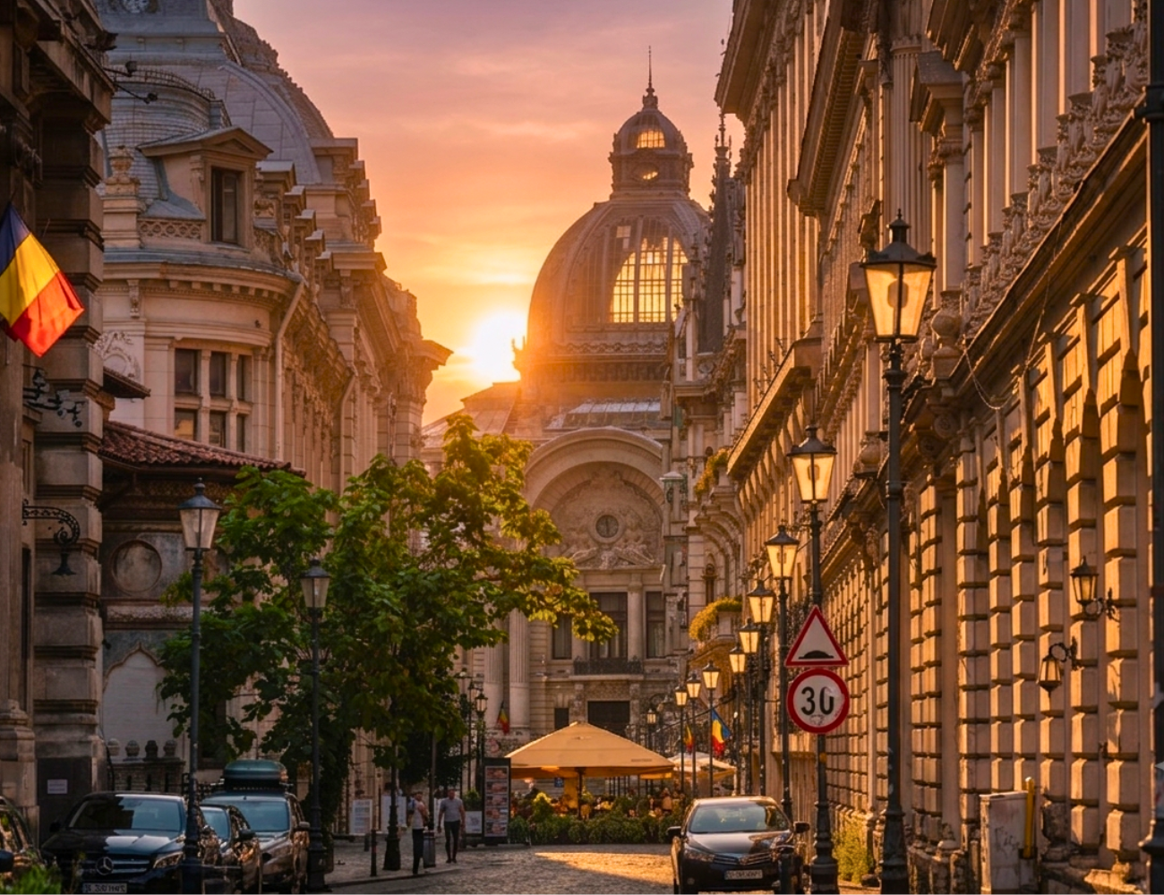 Bucharest Private Sunrise Walking Tour – 2 Hours, 20+ Landmarks