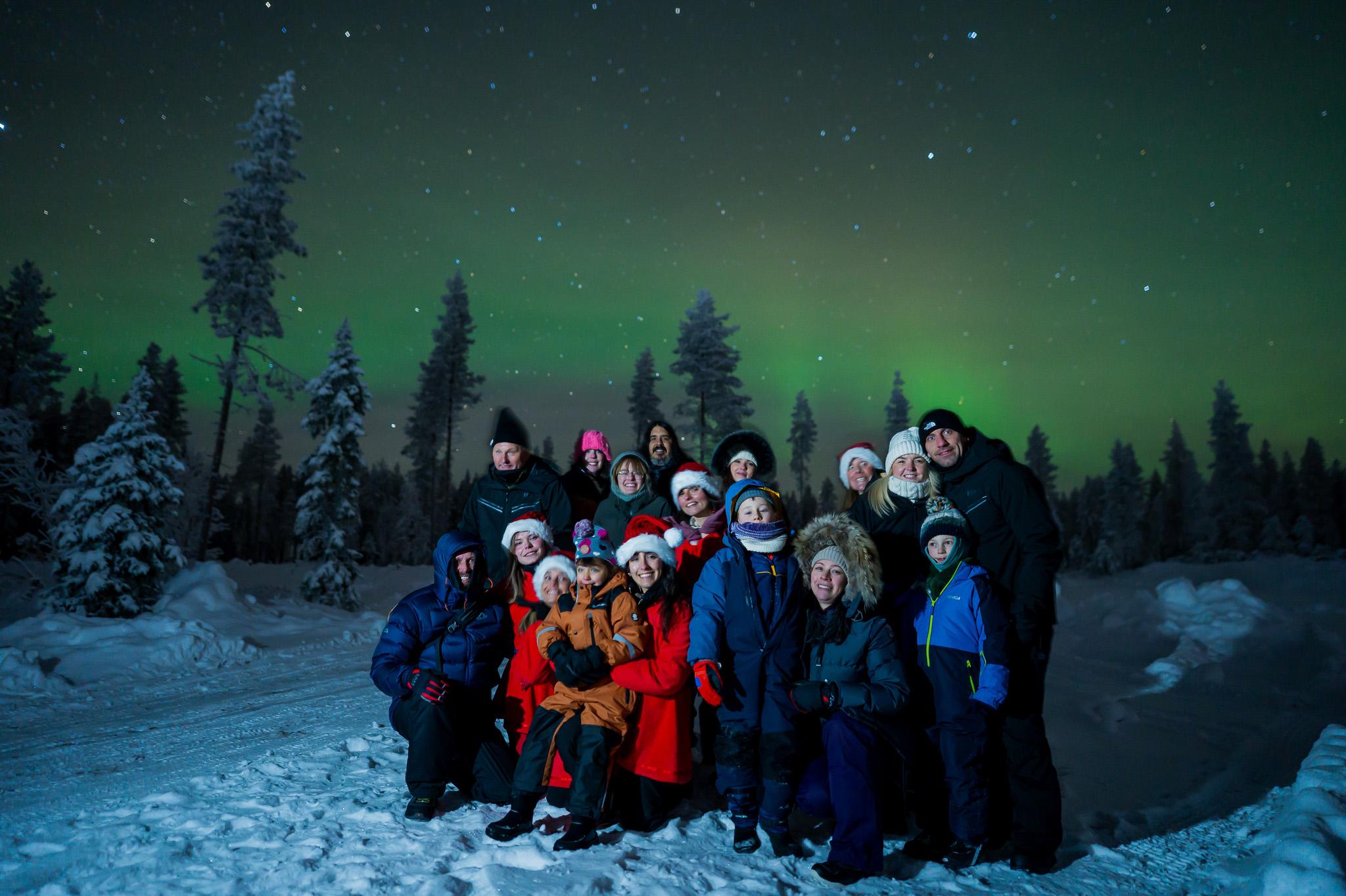 Rovaniemi: Santa Claus & Northern Lights Forest Experience