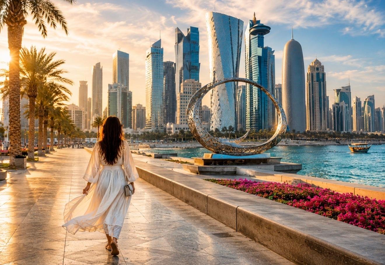 Doha Private City Highlights Tour with 4x4 Transfers