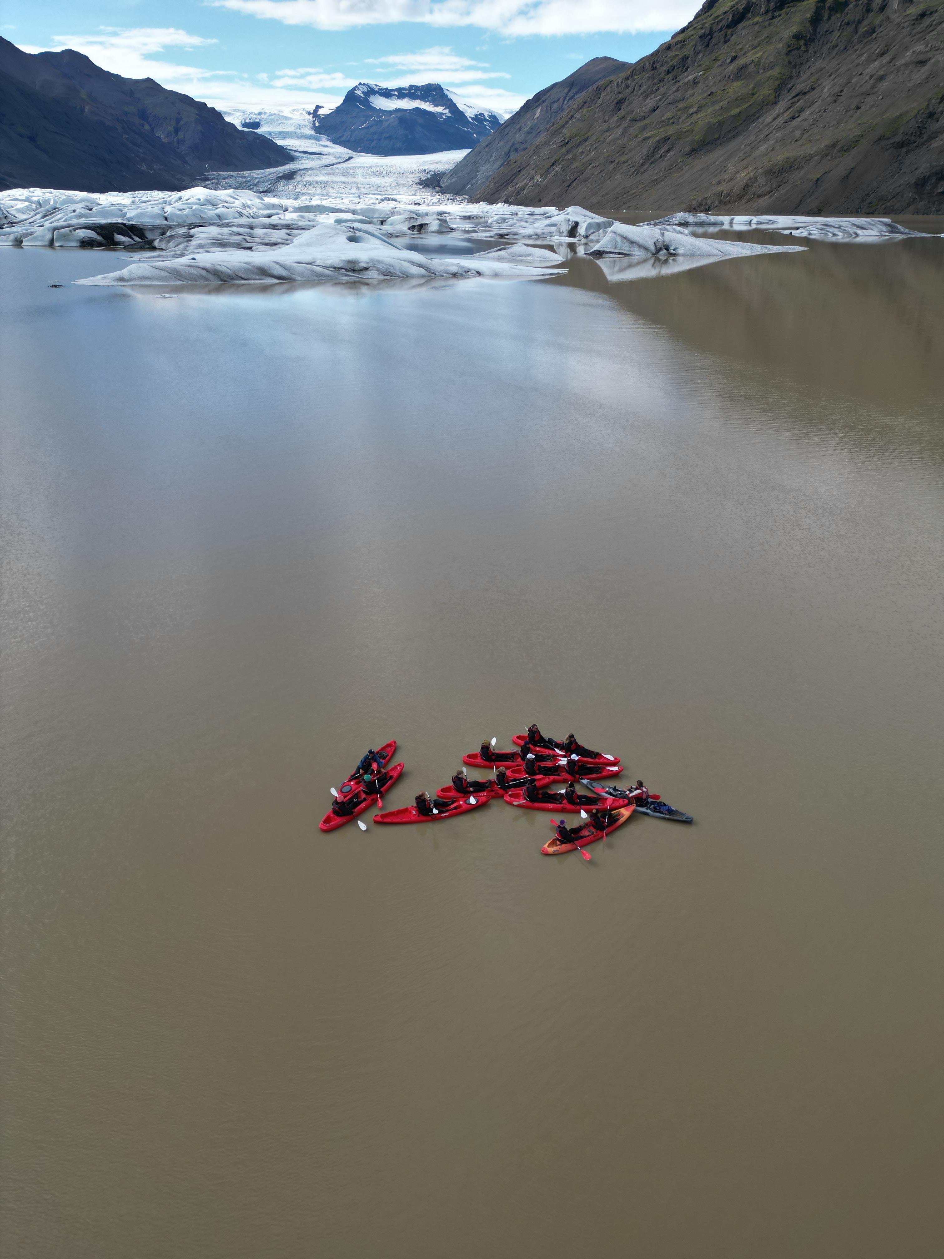 Glacier Kayaking at Vatnajökull National Park