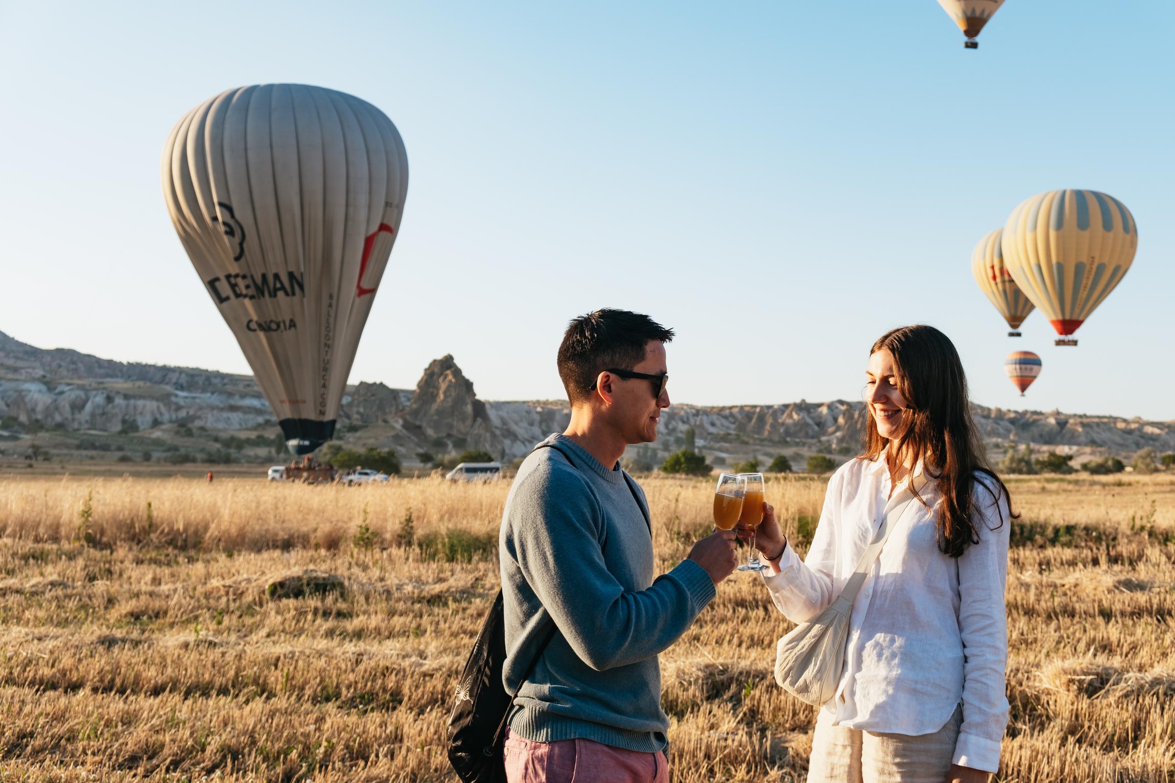 Göreme Sunrise Hot Air Balloon Ride in Cappadocia
