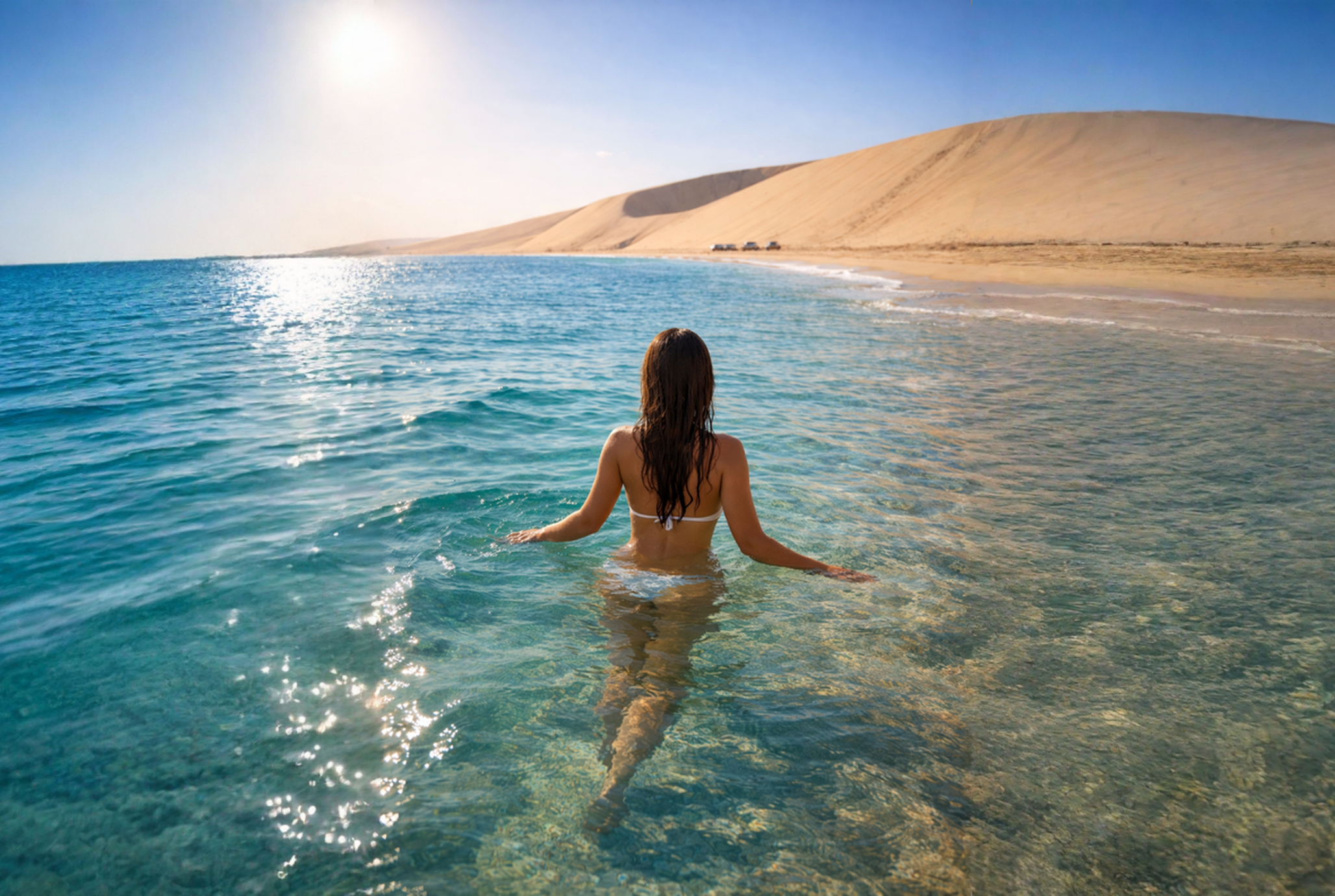 Desert Safari to Inland Sea with Swimming